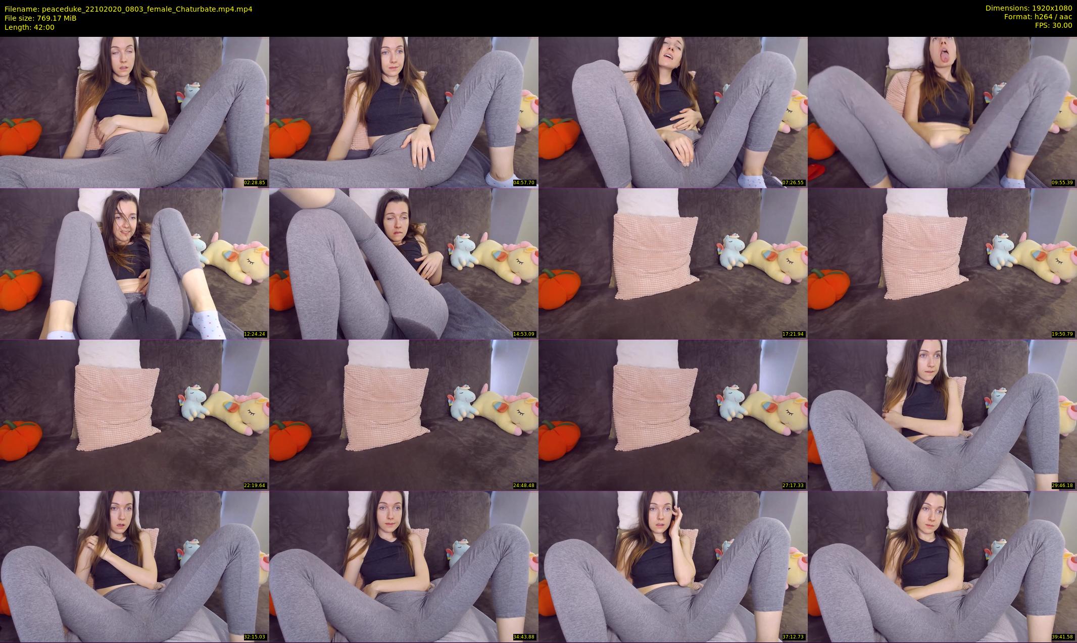 peaceduke — 42 minute Chaturbate female cam show recording, 1080p, Oct 22, 2020