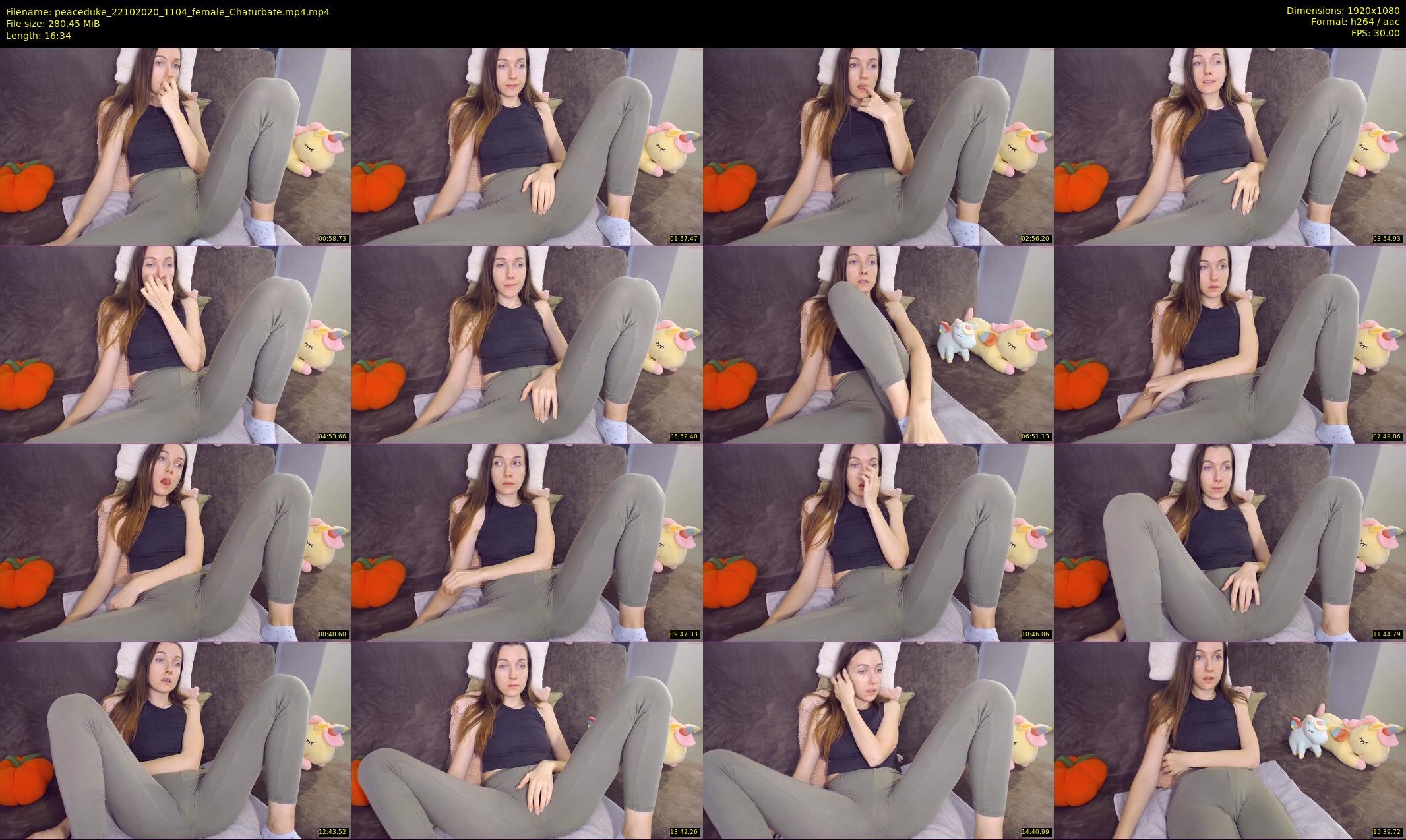 peaceduke — 17 minute Chaturbate female cam show recording, 1080p, Oct 22, 2020