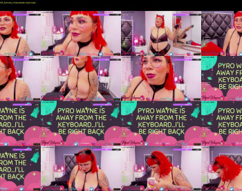 pyrowayne — 59 minute Chaturbate female cam show recording, 720p, Oct 23, 2020
