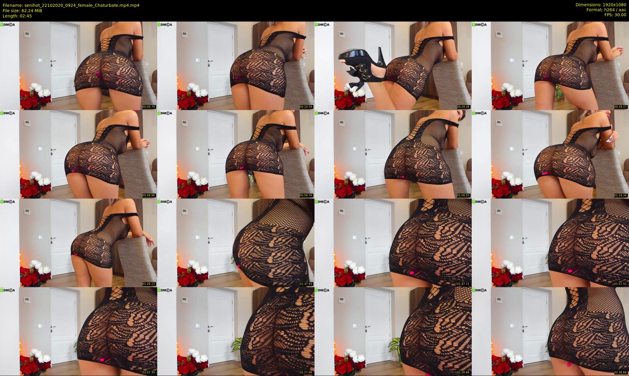 senihot — 3 minute Chaturbate female cam show recording, 1080p, Oct 22, 2020