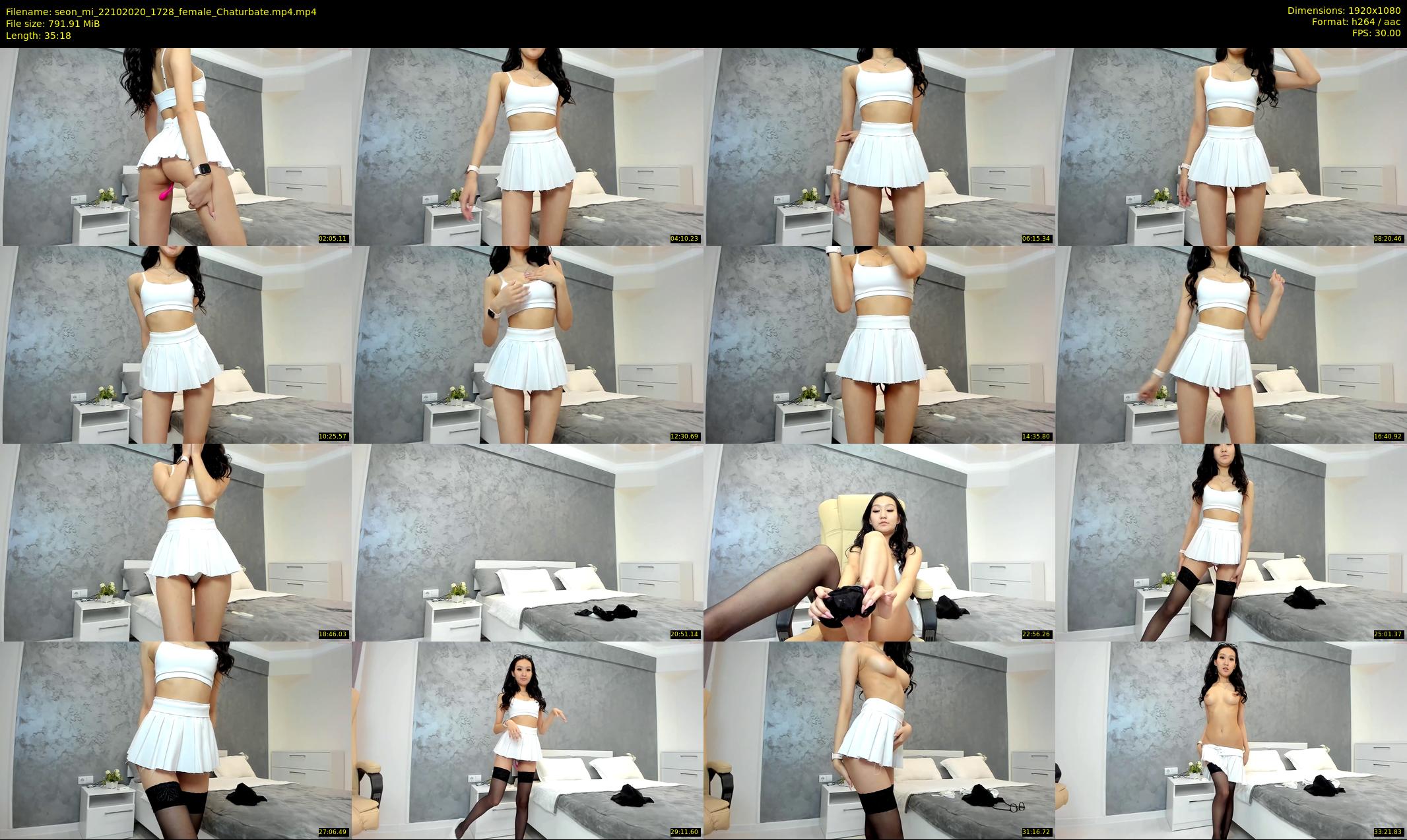 seon_mi — 36 minute Chaturbate female cam show recording, 1080p, Oct 22, 2020