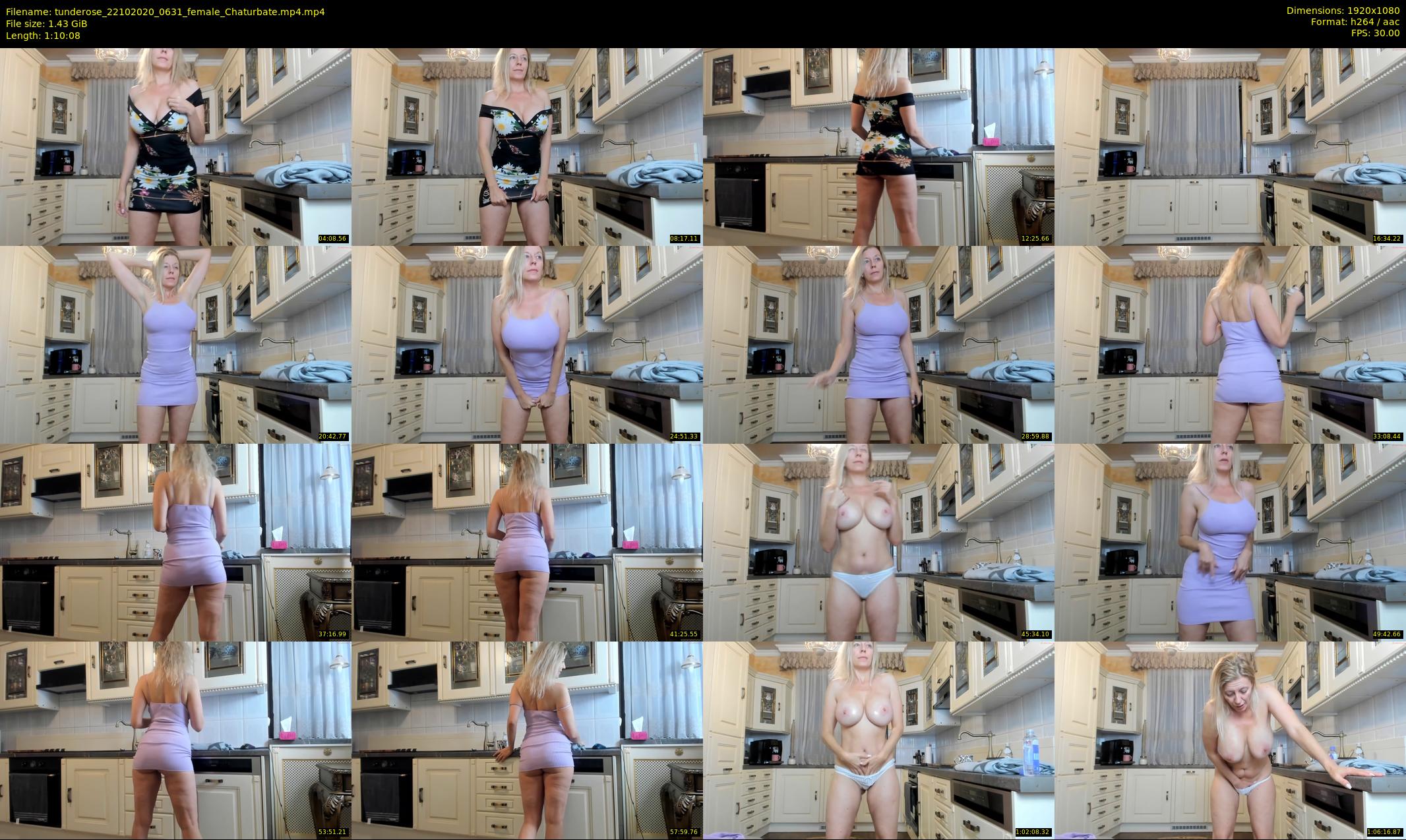 tunderose — 71 minute Chaturbate female cam show recording, 1080p, Oct 22, 2020