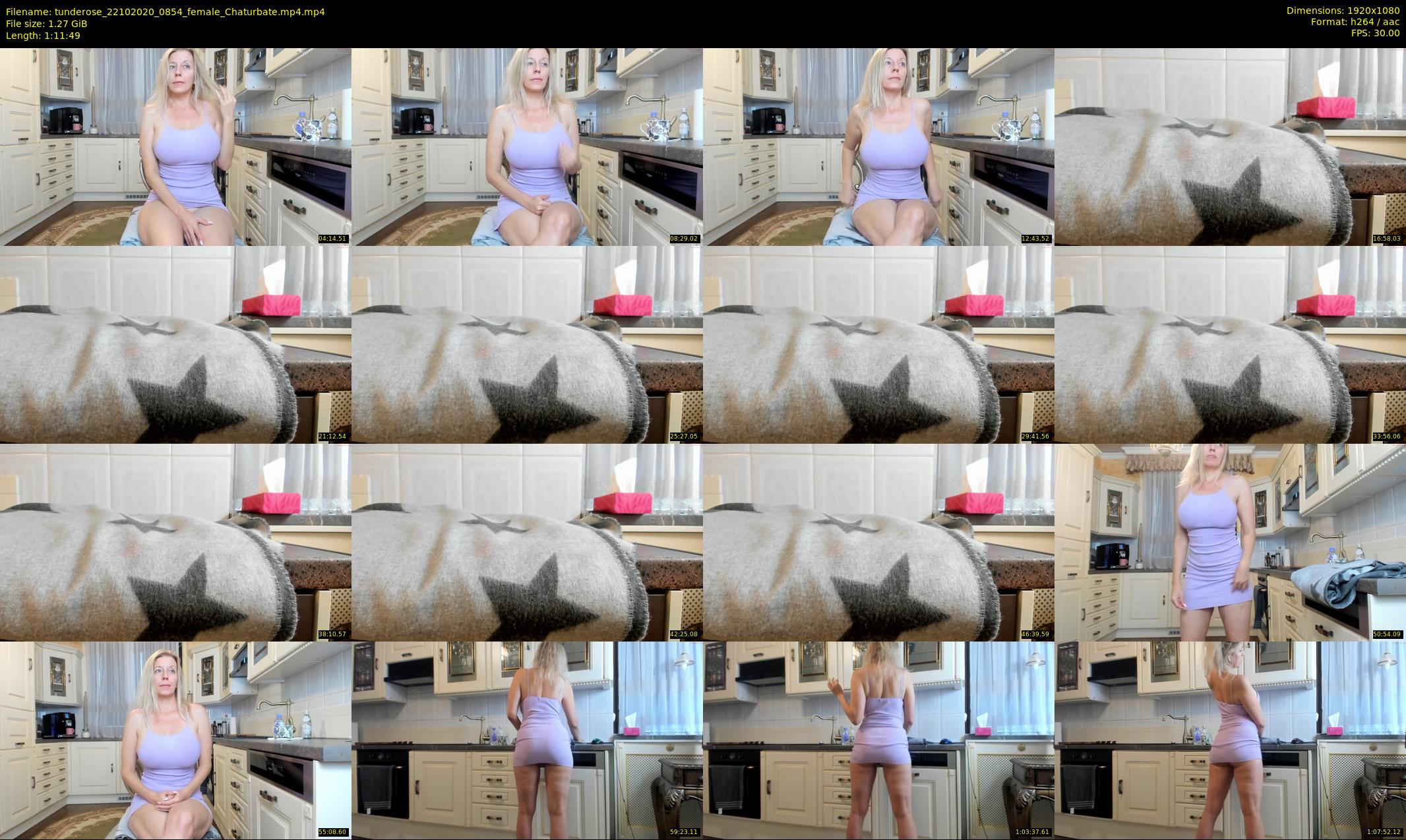 tunderose — 72 minute Chaturbate female cam show recording, 1080p, Oct 22, 2020