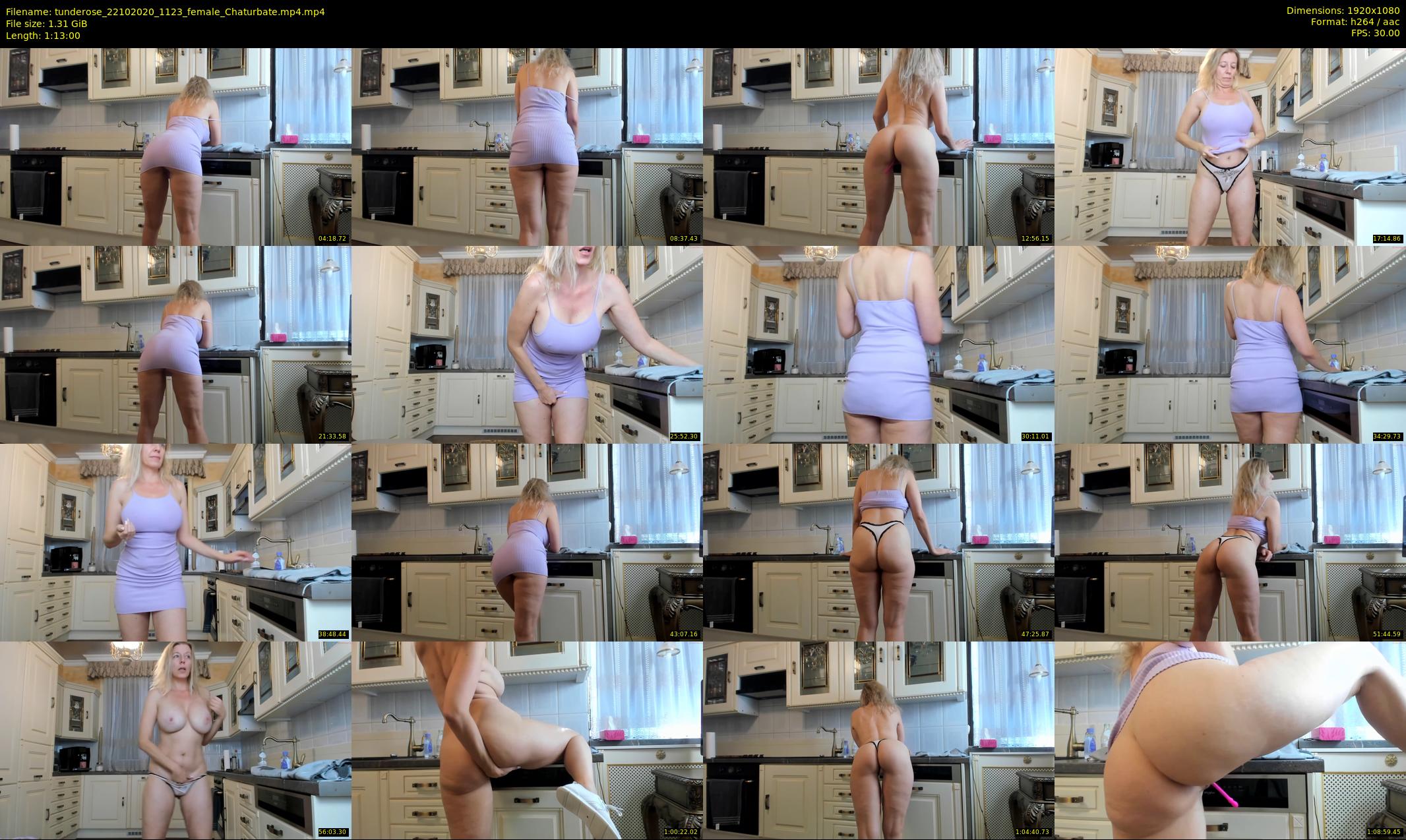 tunderose — 73 minute Chaturbate female cam show recording, 1080p, Oct 22, 2020