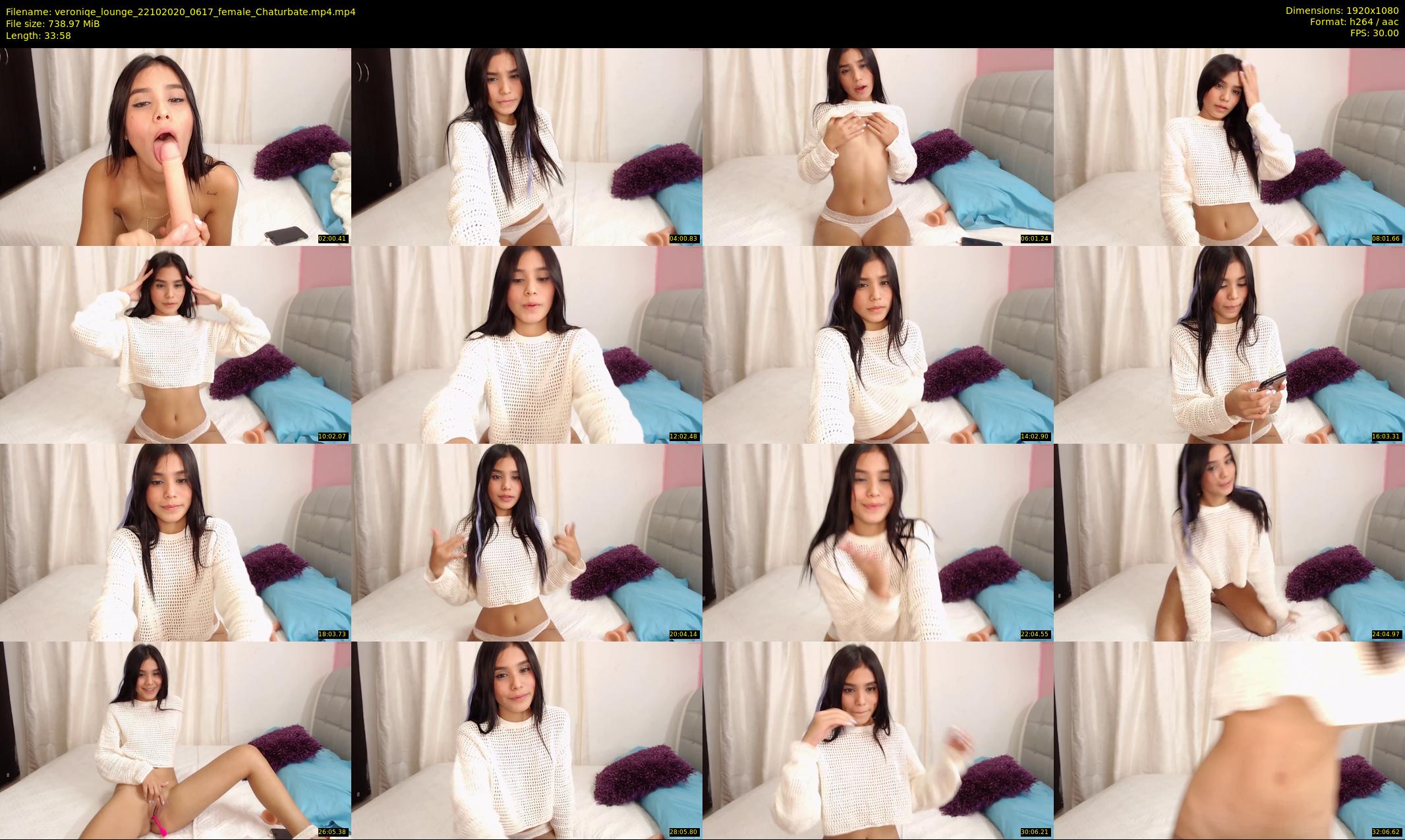veroniqe_lounge — 34 minute Chaturbate couple cam show recording, 1080p, Oct 22, 2020