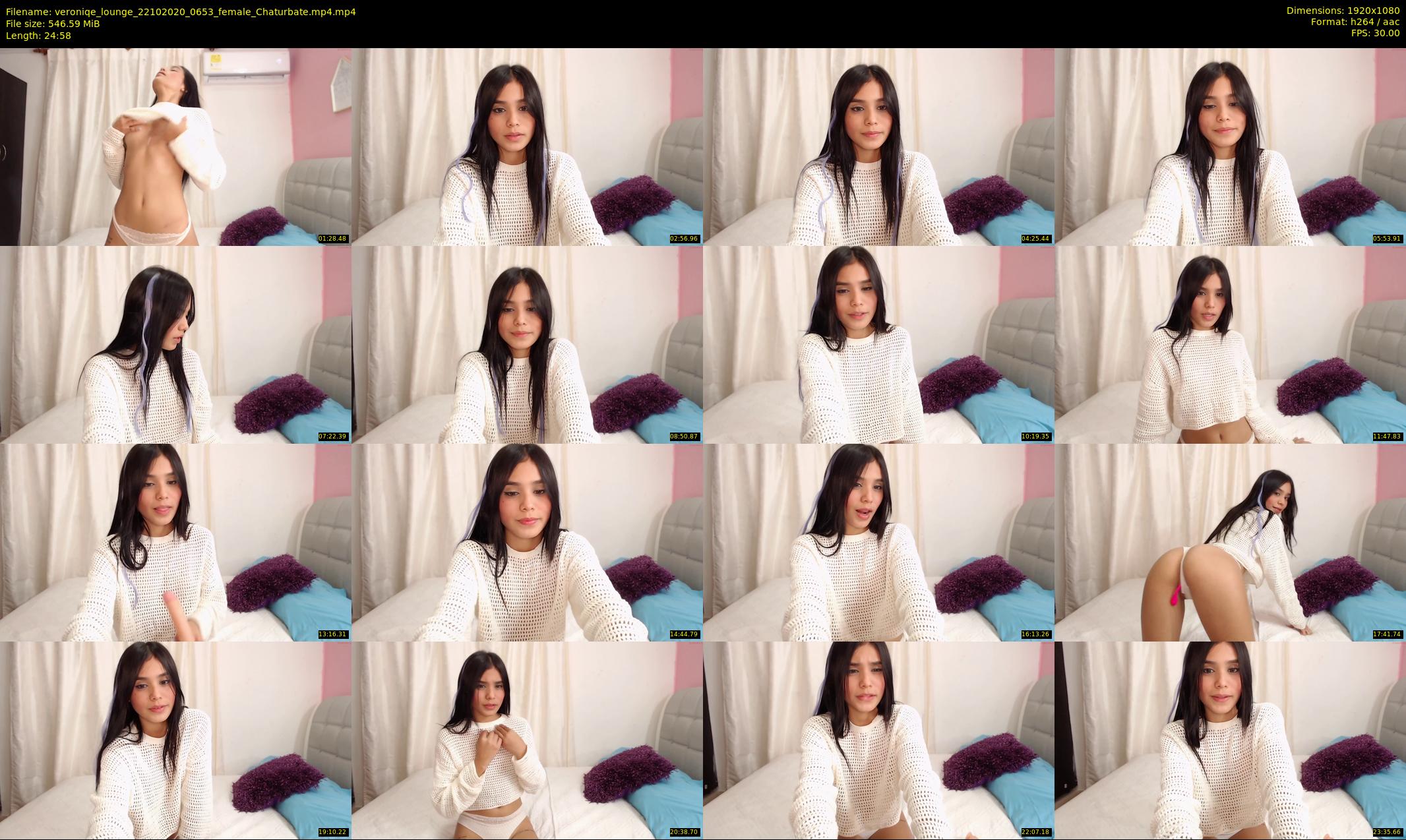 veroniqe_lounge — 25 minute Chaturbate couple cam show recording, 1080p, Oct 22, 2020