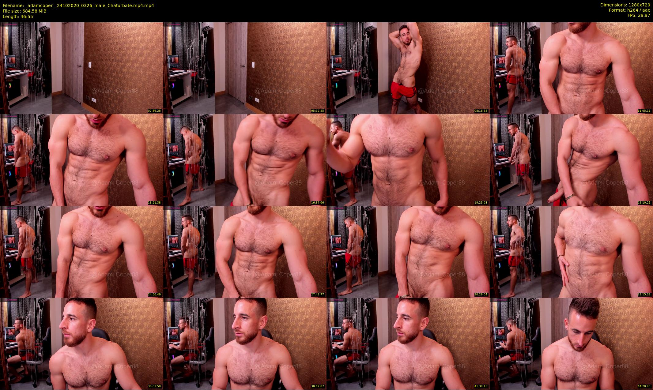 _adamcoper_ — 47 minute Chaturbate male cam show recording, 720p, Oct 24, 2020