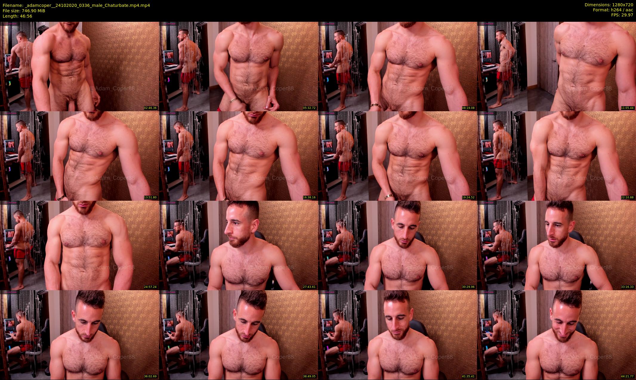 _adamcoper_ — 47 minute Chaturbate male cam show recording, 720p, Oct 24, 2020