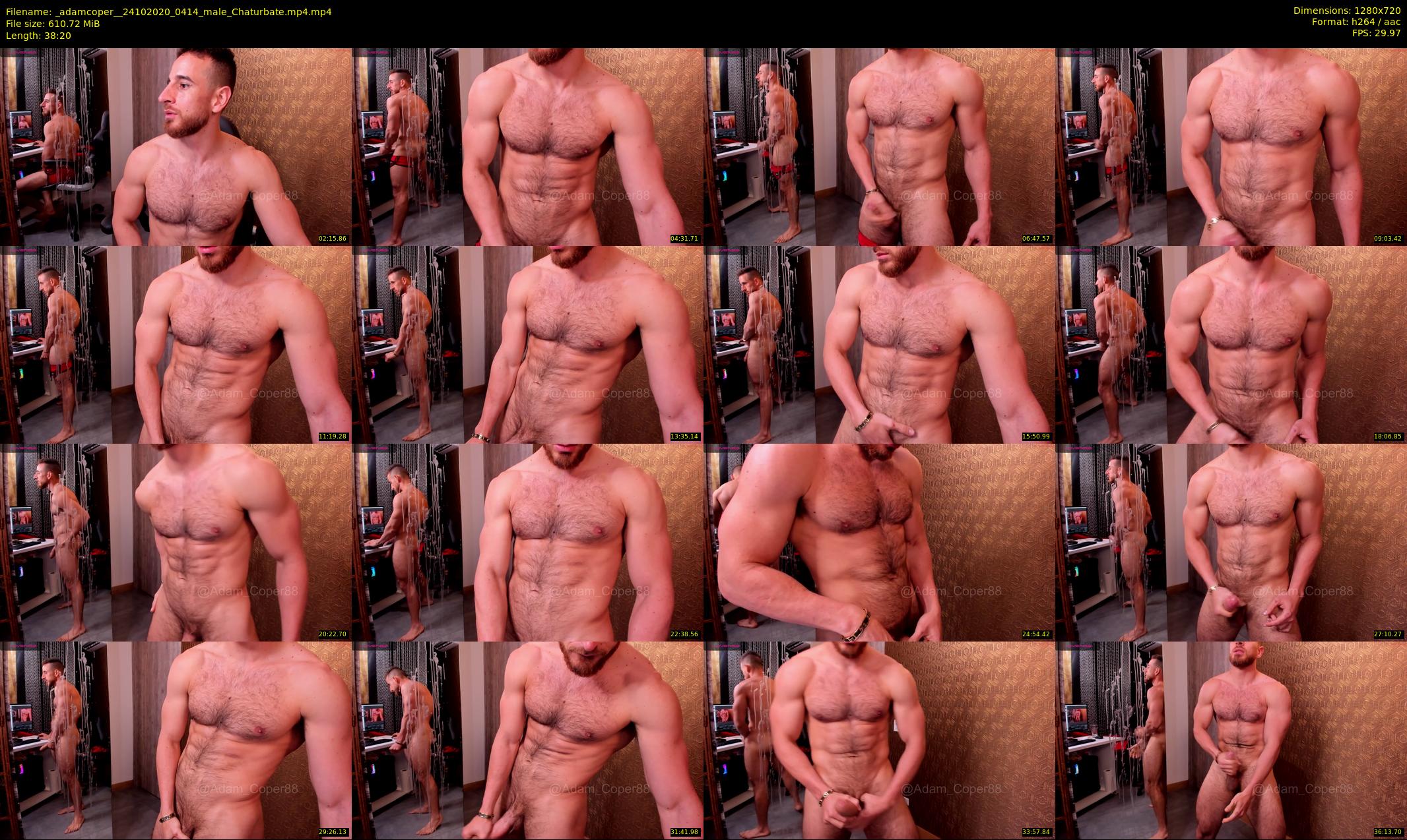_adamcoper_ — 39 minute Chaturbate male cam show recording, 720p, Oct 24, 2020