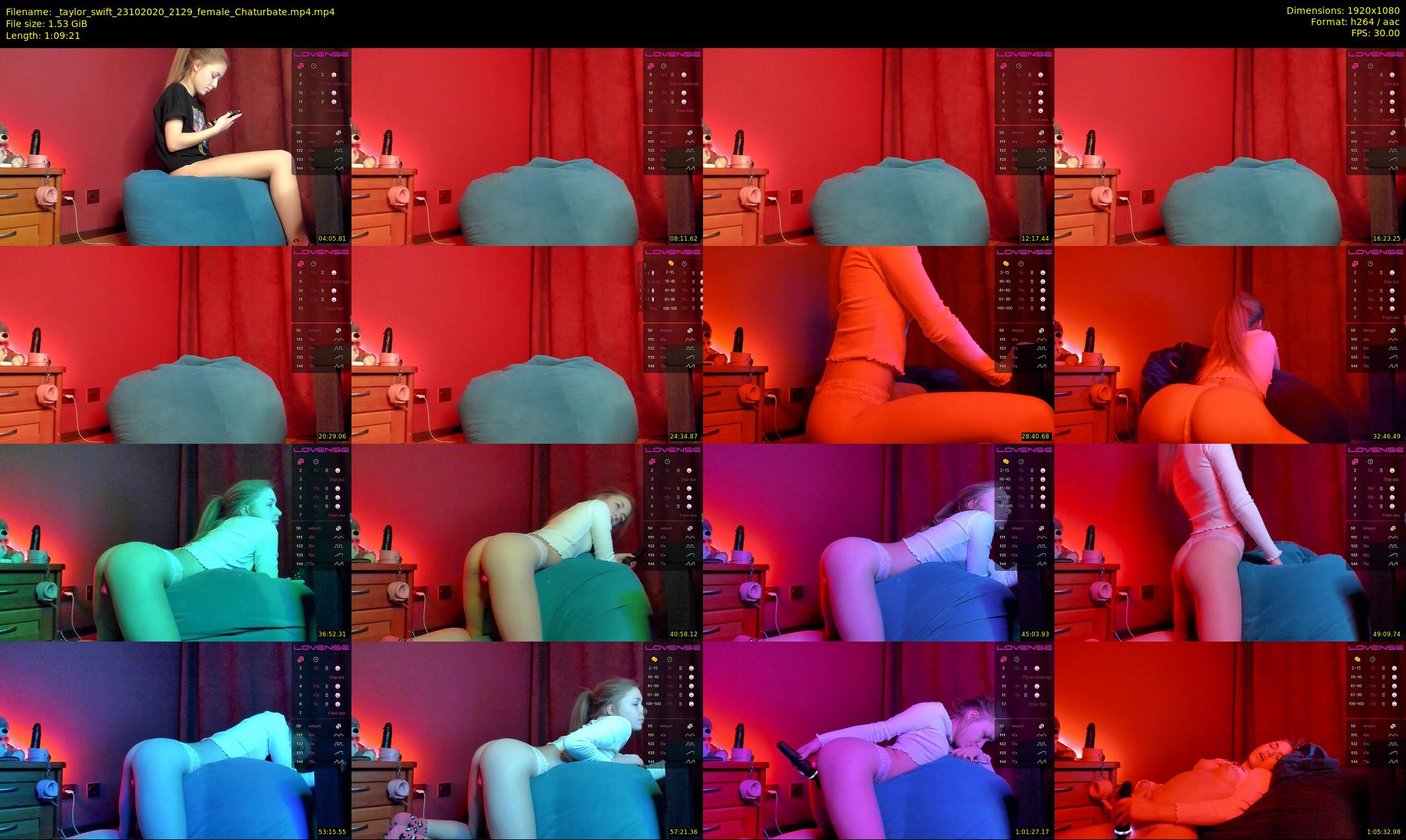 _taylor_swift — 70 minute Chaturbate female cam show recording, 1080p, Oct 23, 2020