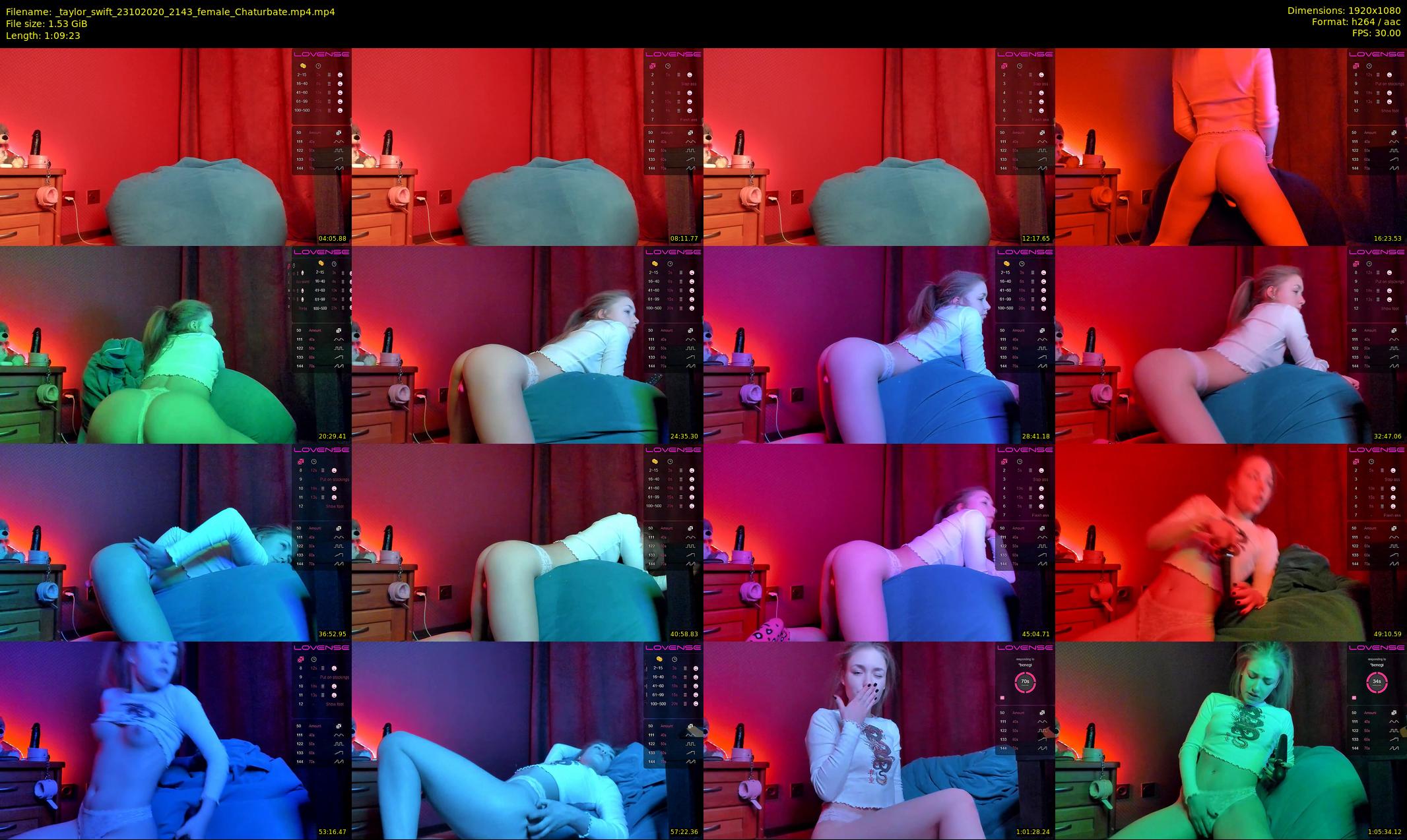 _taylor_swift — 70 minute Chaturbate female cam show recording, 1080p, Oct 23, 2020