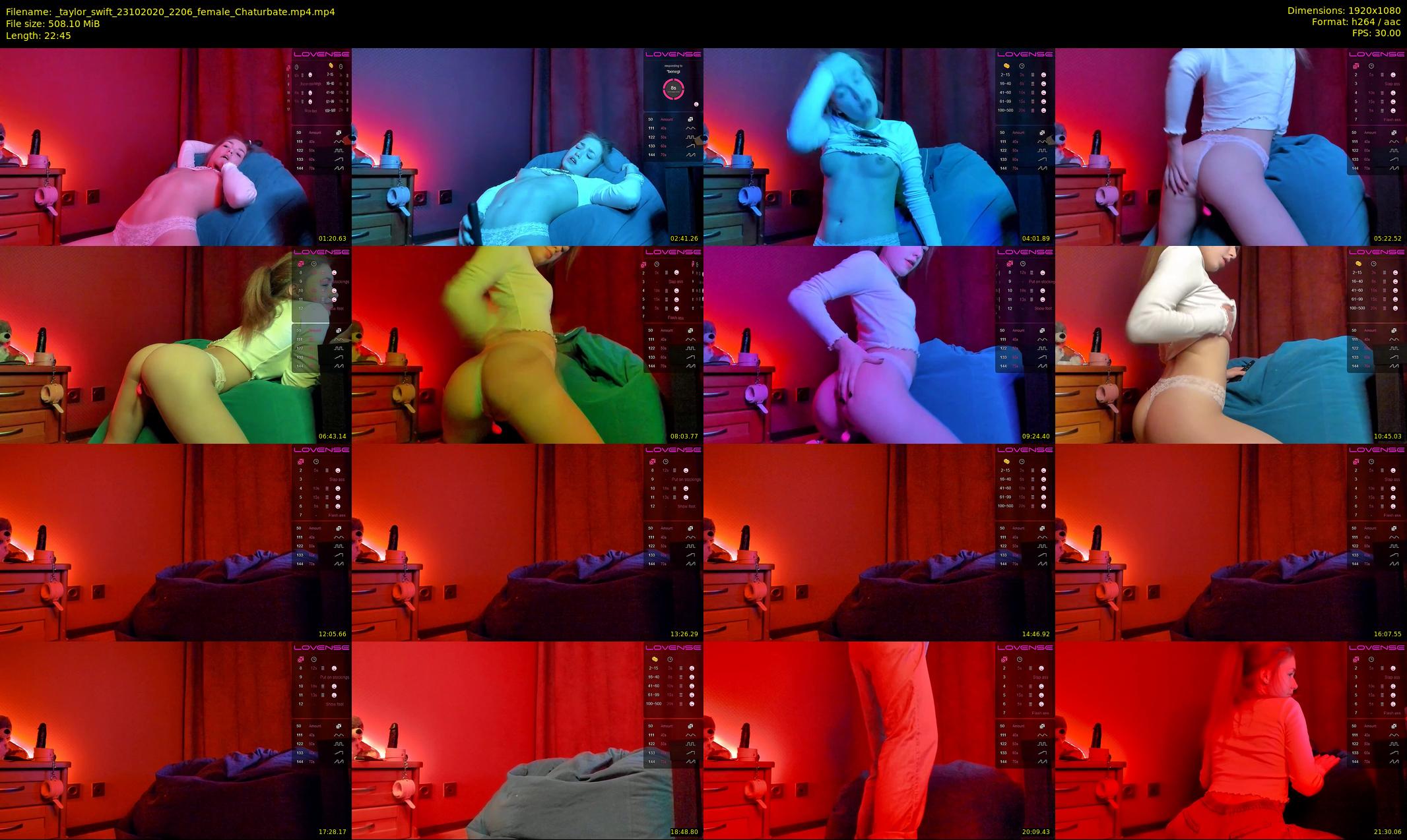 _taylor_swift — 23 minute Chaturbate female cam show recording, 1080p, Oct 23, 2020