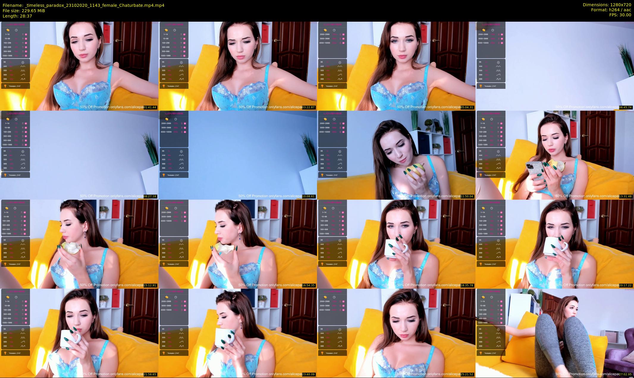 _timeless_paradox — 29 minute Chaturbate female cam show recording, 720p, Oct 23, 2020