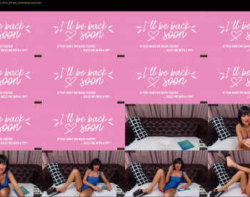 adonamazzara — 38 minute Chaturbate female cam show recording, 1080p, Oct 24, 2020