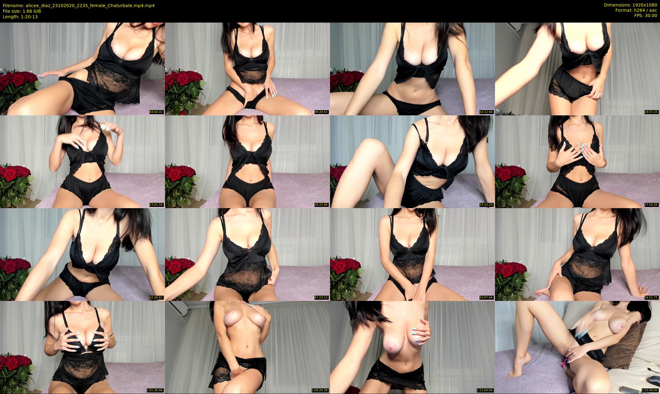 alicee_diaz — 81 minute Chaturbate female cam show recording, 1080p, Oct 23, 2020