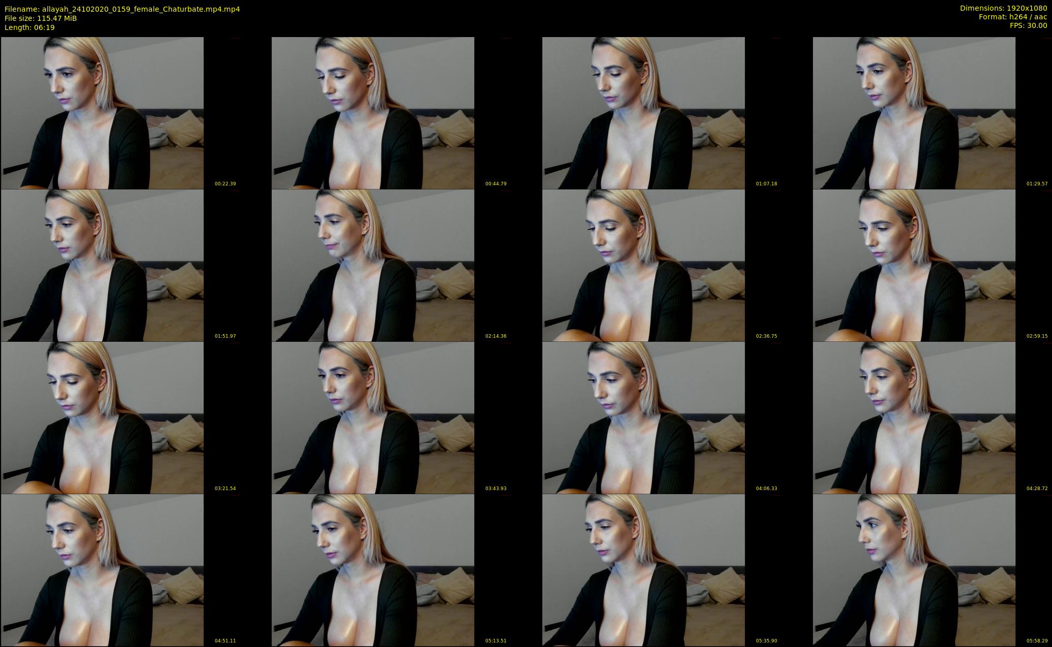 allayah — 7 minute Chaturbate female cam show recording, 1080p, Oct 24, 2020