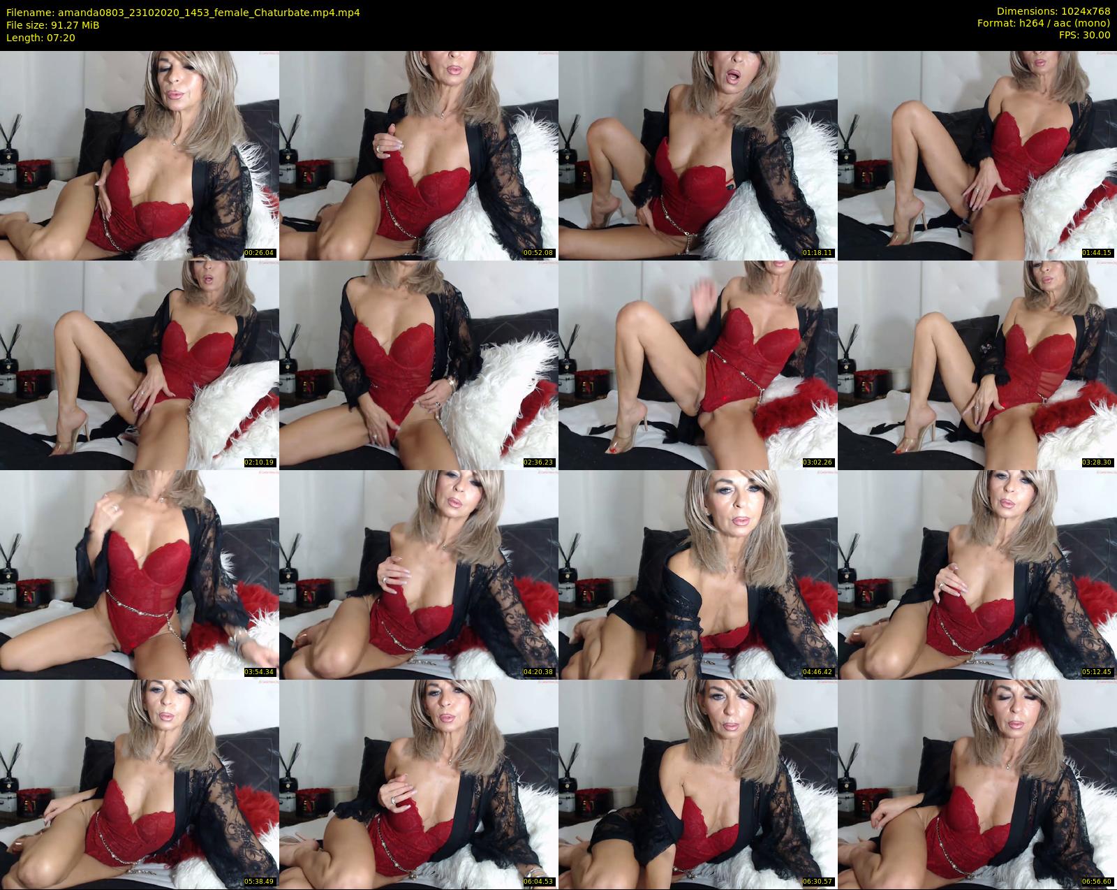 amanda0803 — 8 minute Chaturbate female cam show recording, 720p, Oct 23, 2020