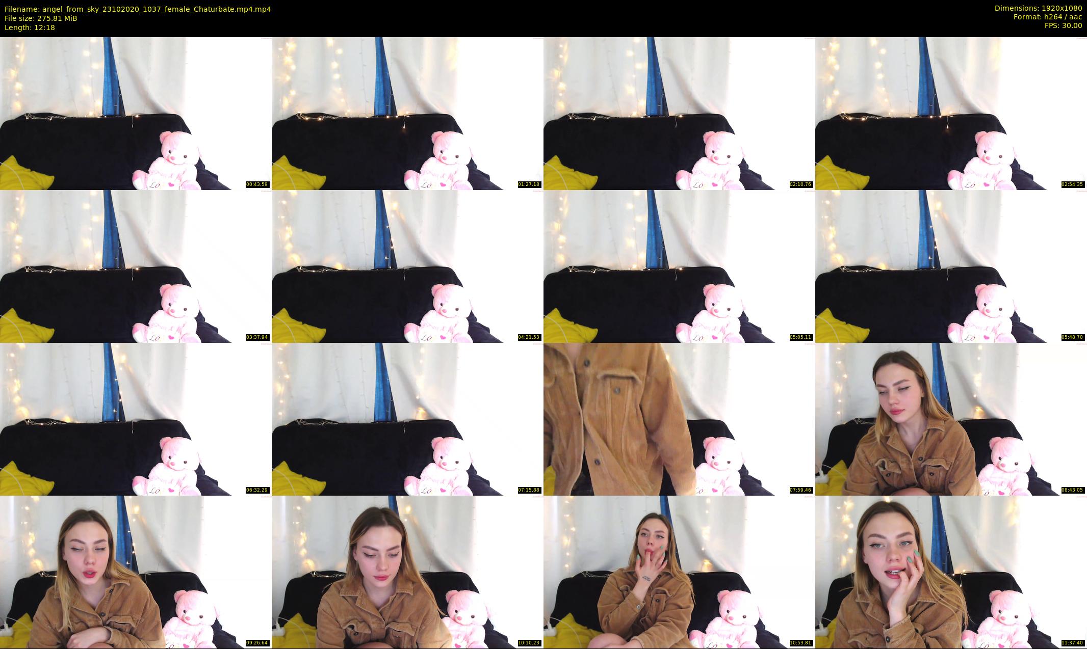 angel_from_sky — 13 minute Chaturbate female cam show recording, 1080p, Oct 23, 2020