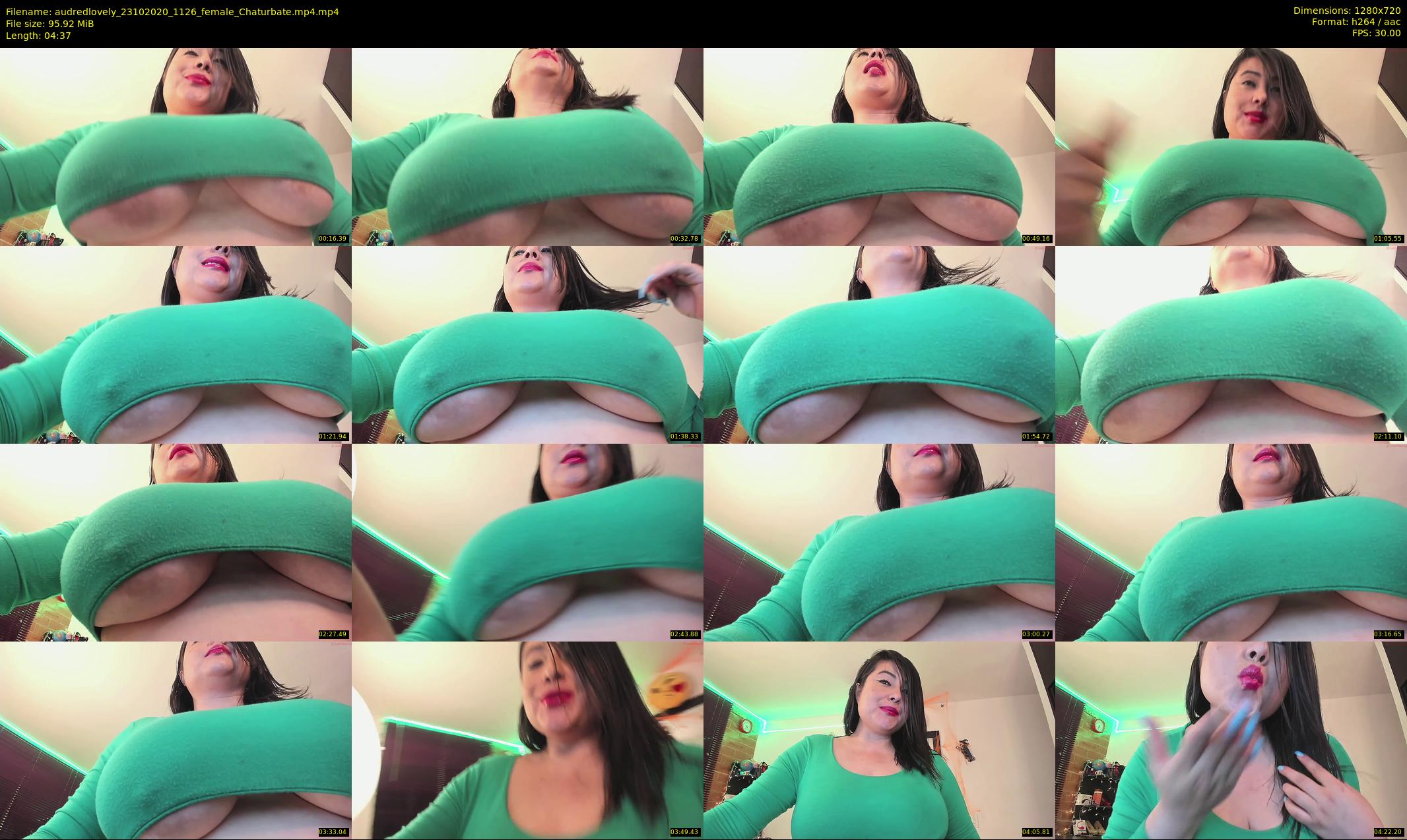 audredlovely — 5 minute Chaturbate female cam show recording, 720p, Oct 23, 2020