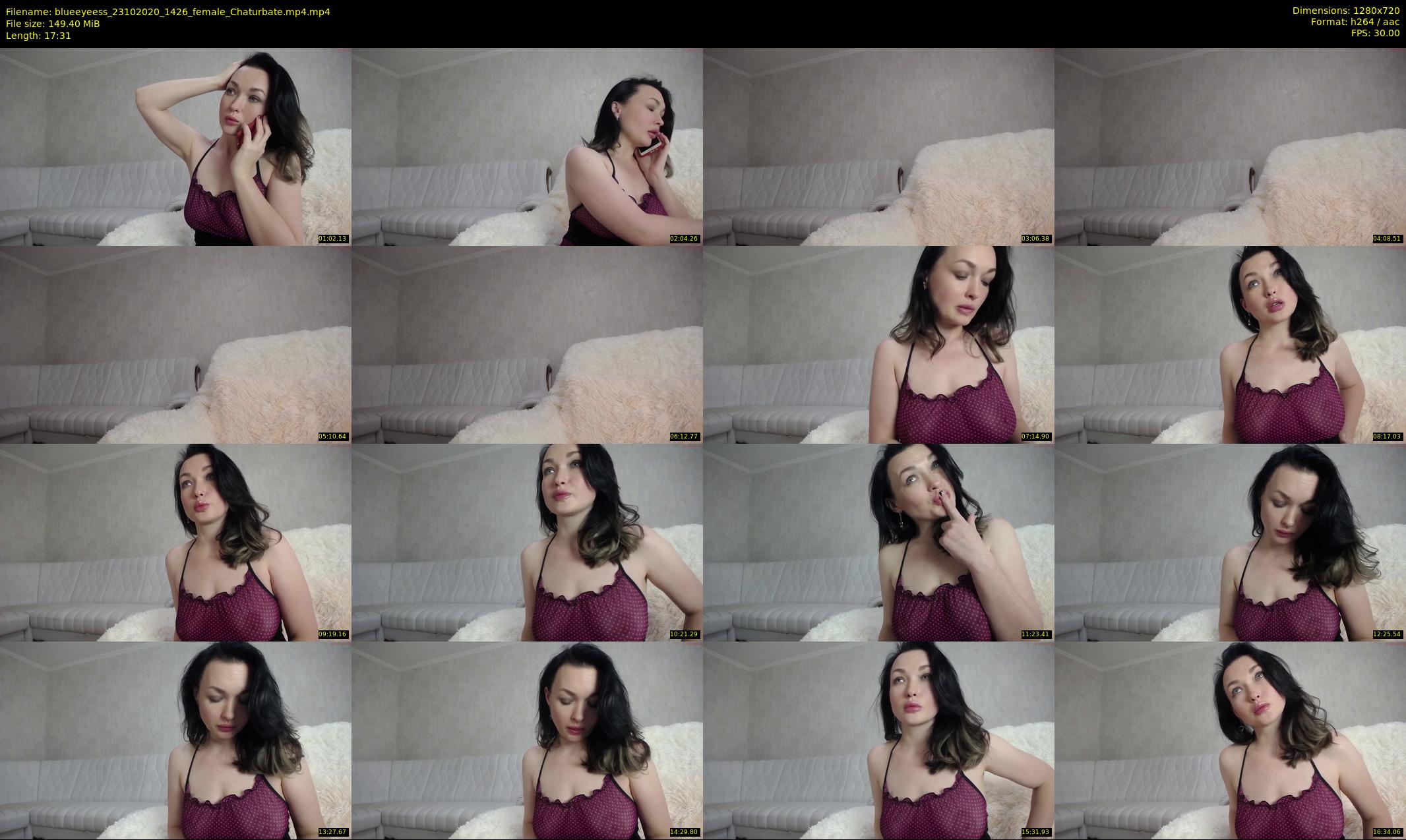 blueeyeess — 18 minute Chaturbate female cam show recording, 720p, Oct 23, 2020