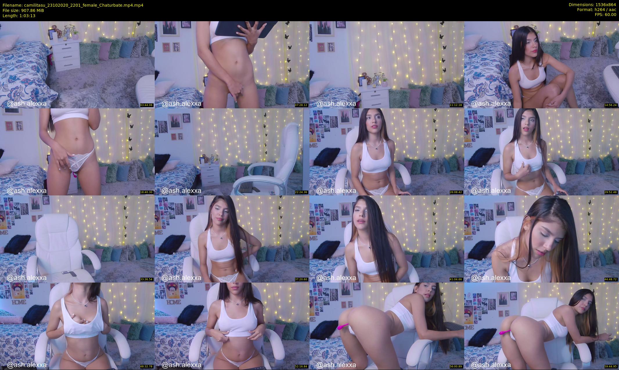 camilitasu — 64 minute Chaturbate female cam show recording, 720p, Oct 23, 2020