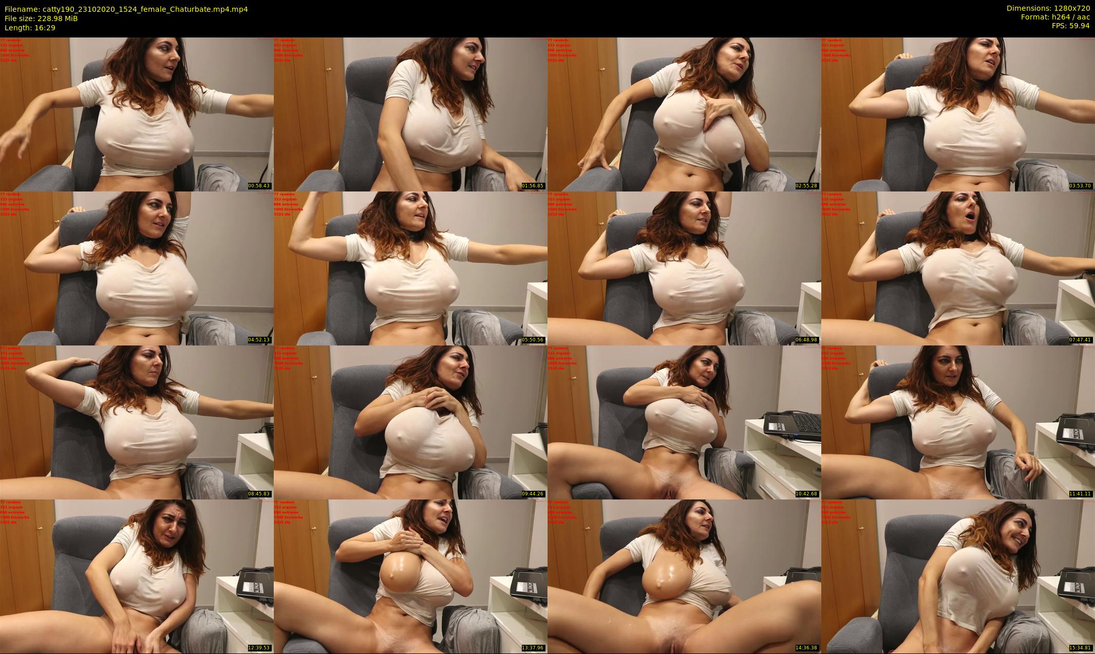 catty190 — 17 minute Chaturbate female cam show recording, 720p, Oct 23, 2020