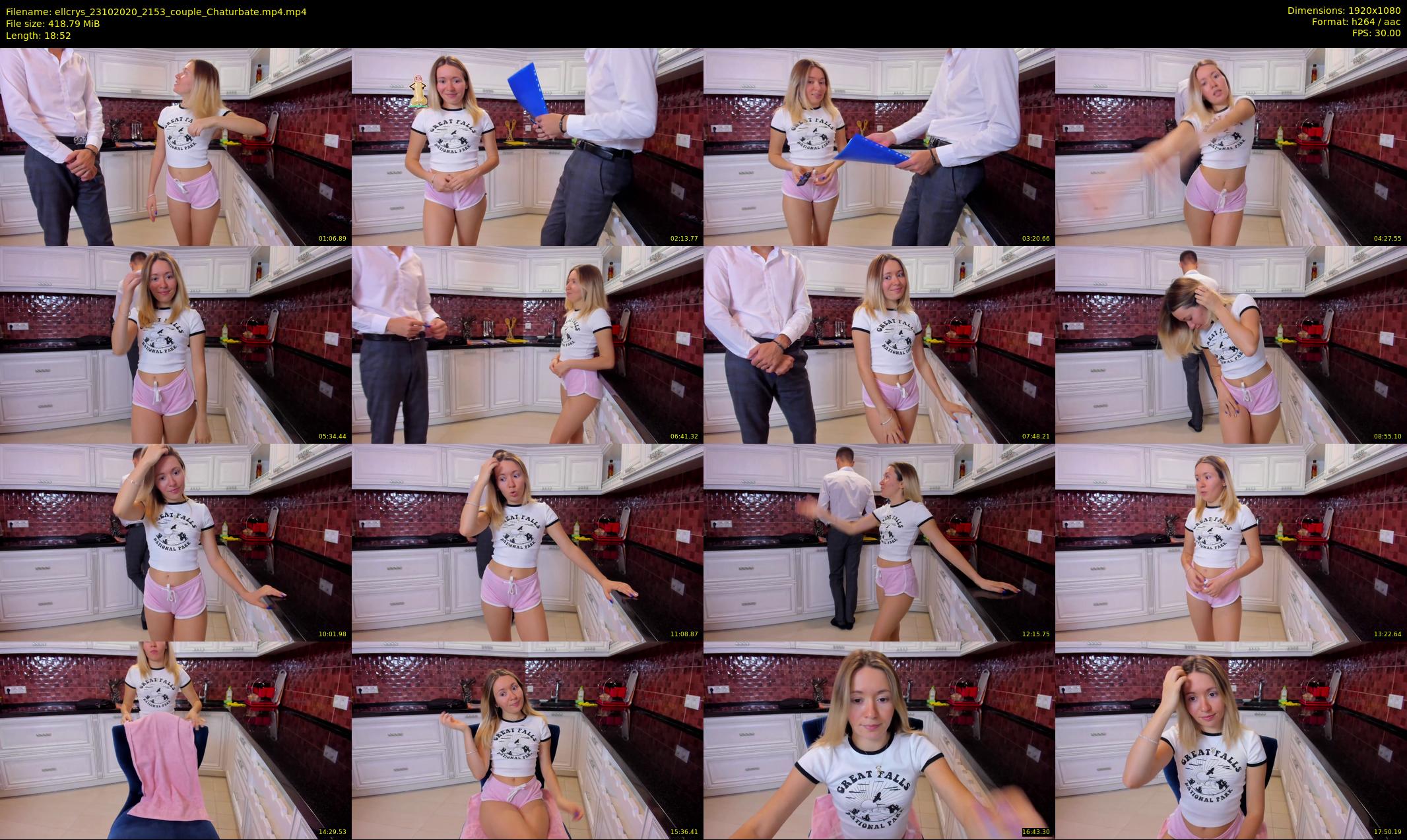 ellcrys — 19 minute Chaturbate couple cam show recording, 1080p, Oct 23, 2020