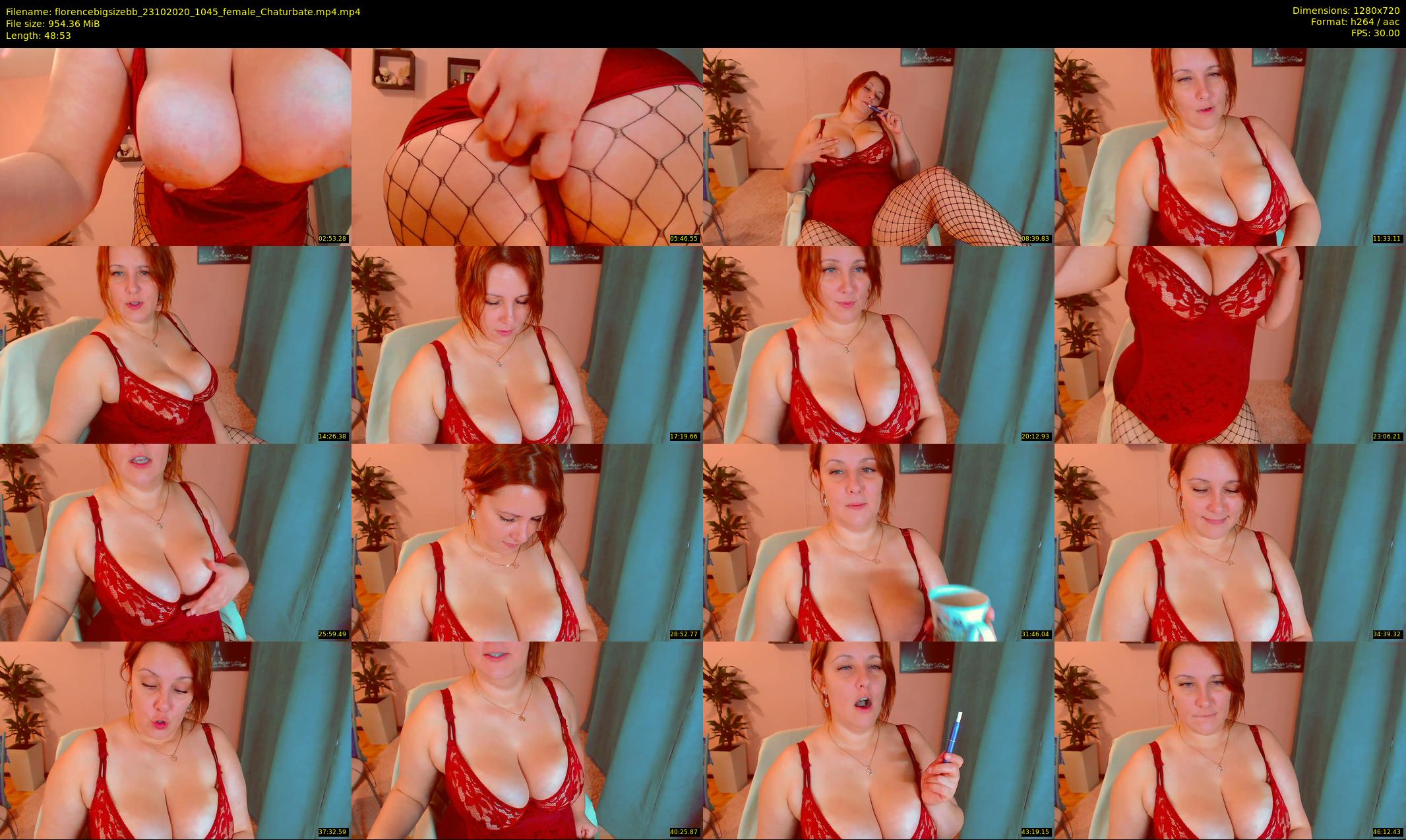 florencebigsizebb — 49 minute Chaturbate female cam show recording, 720p, Oct 23, 2020