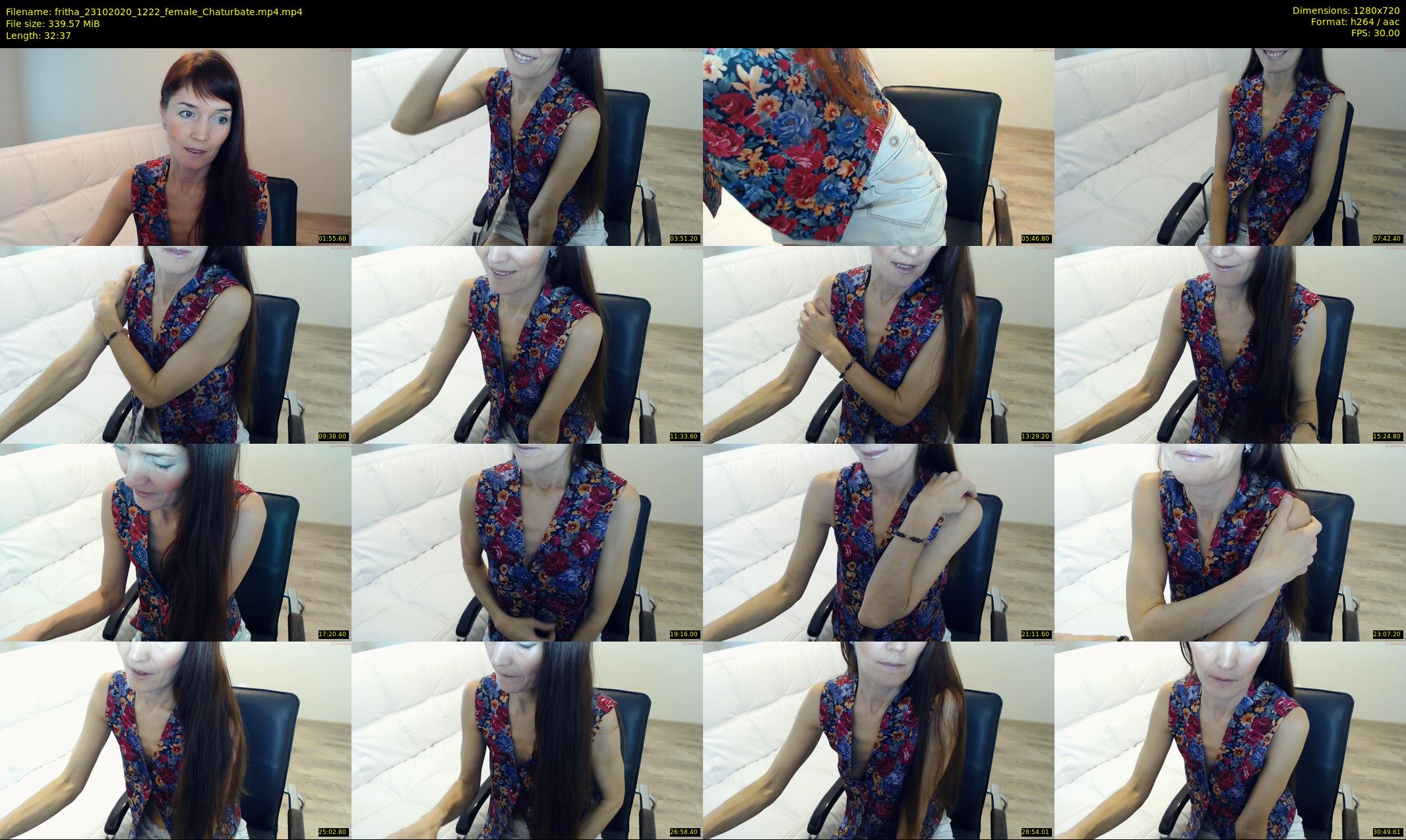 fritha — 33 minute Chaturbate female cam show recording, 720p, Oct 23, 2020