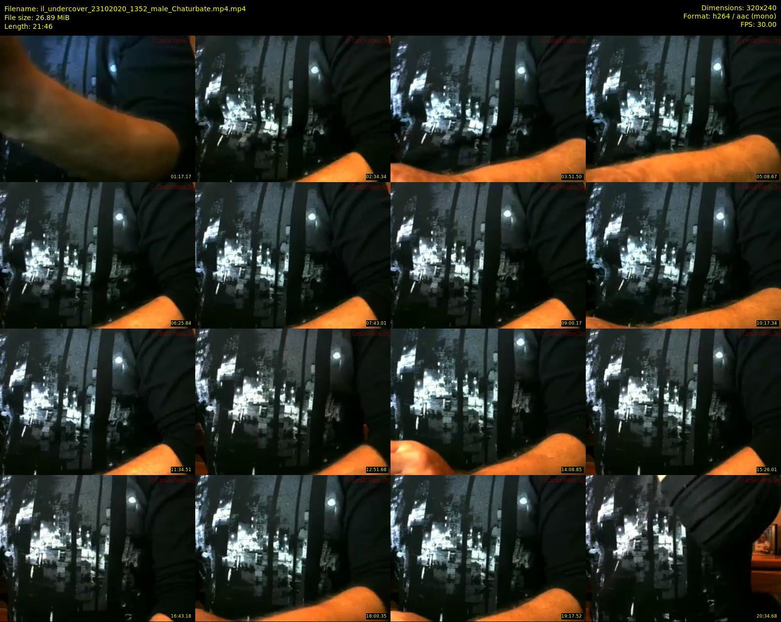 il_undercover — 22 minute Chaturbate male cam show recording, SD, Oct 23, 2020