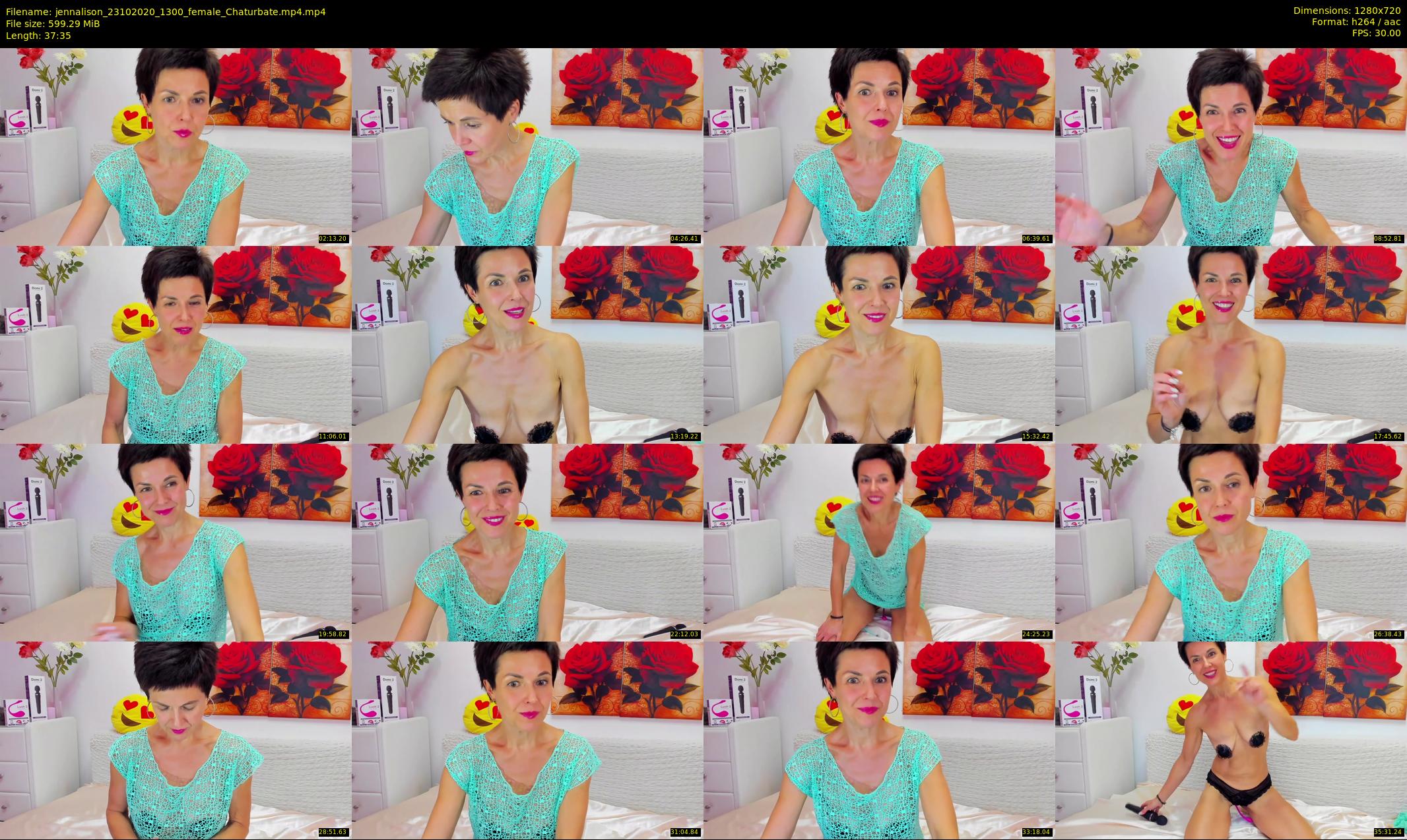 jennalison — 38 minute Chaturbate female cam show recording, 720p, Oct 23, 2020