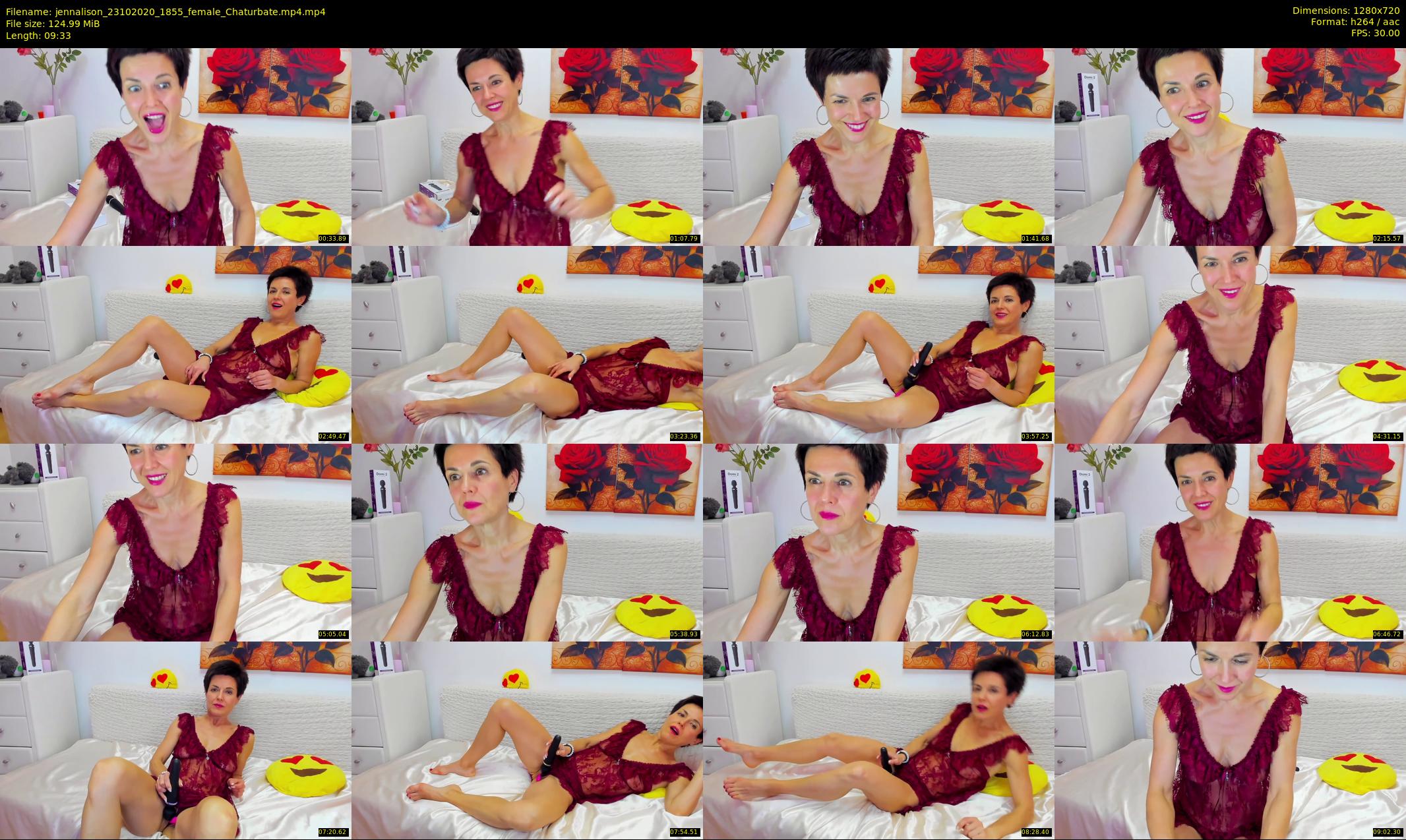 jennalison — 10 minute Chaturbate female cam show recording, 720p, Oct 23, 2020