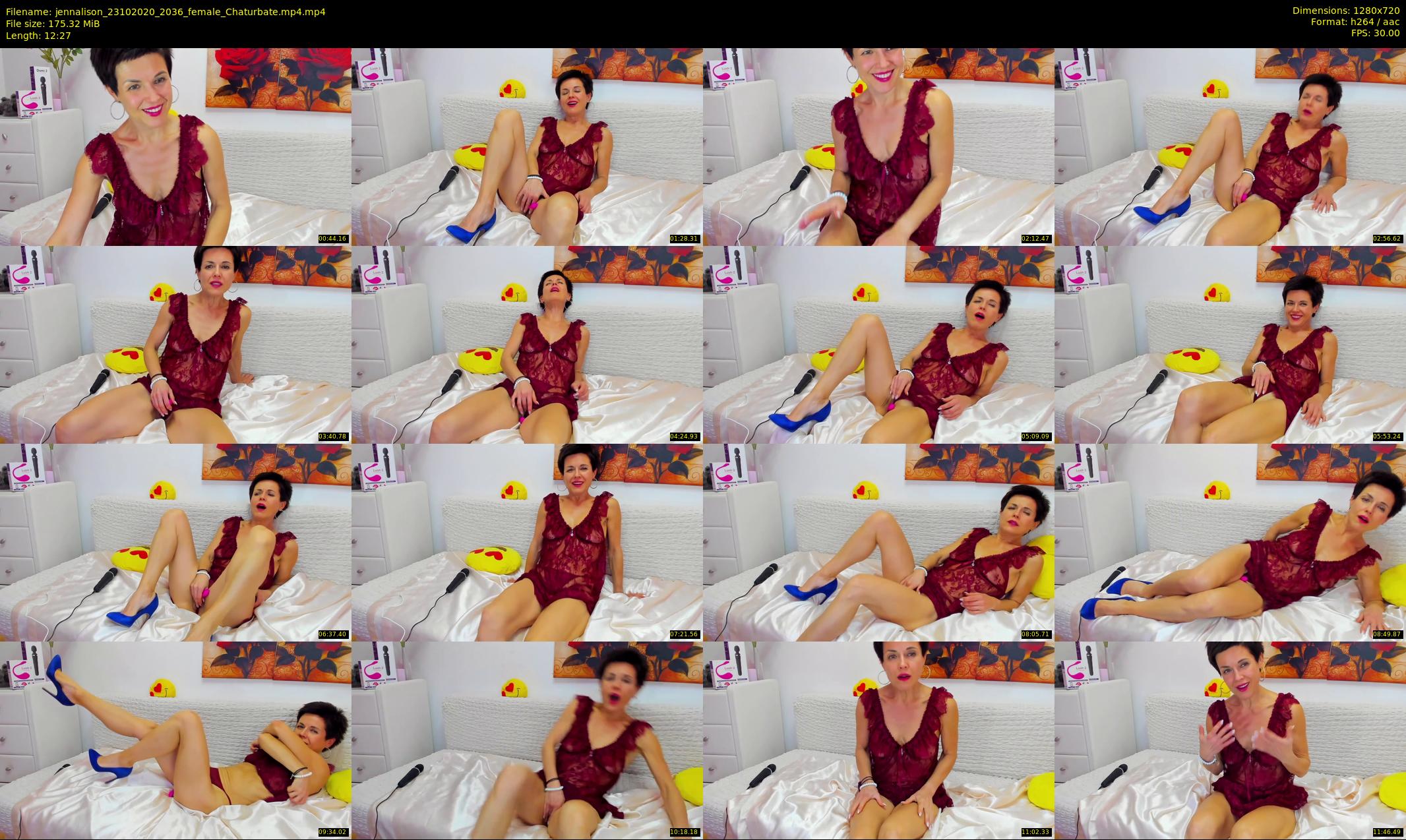 jennalison — 13 minute Chaturbate female cam show recording, 720p, Oct 23, 2020