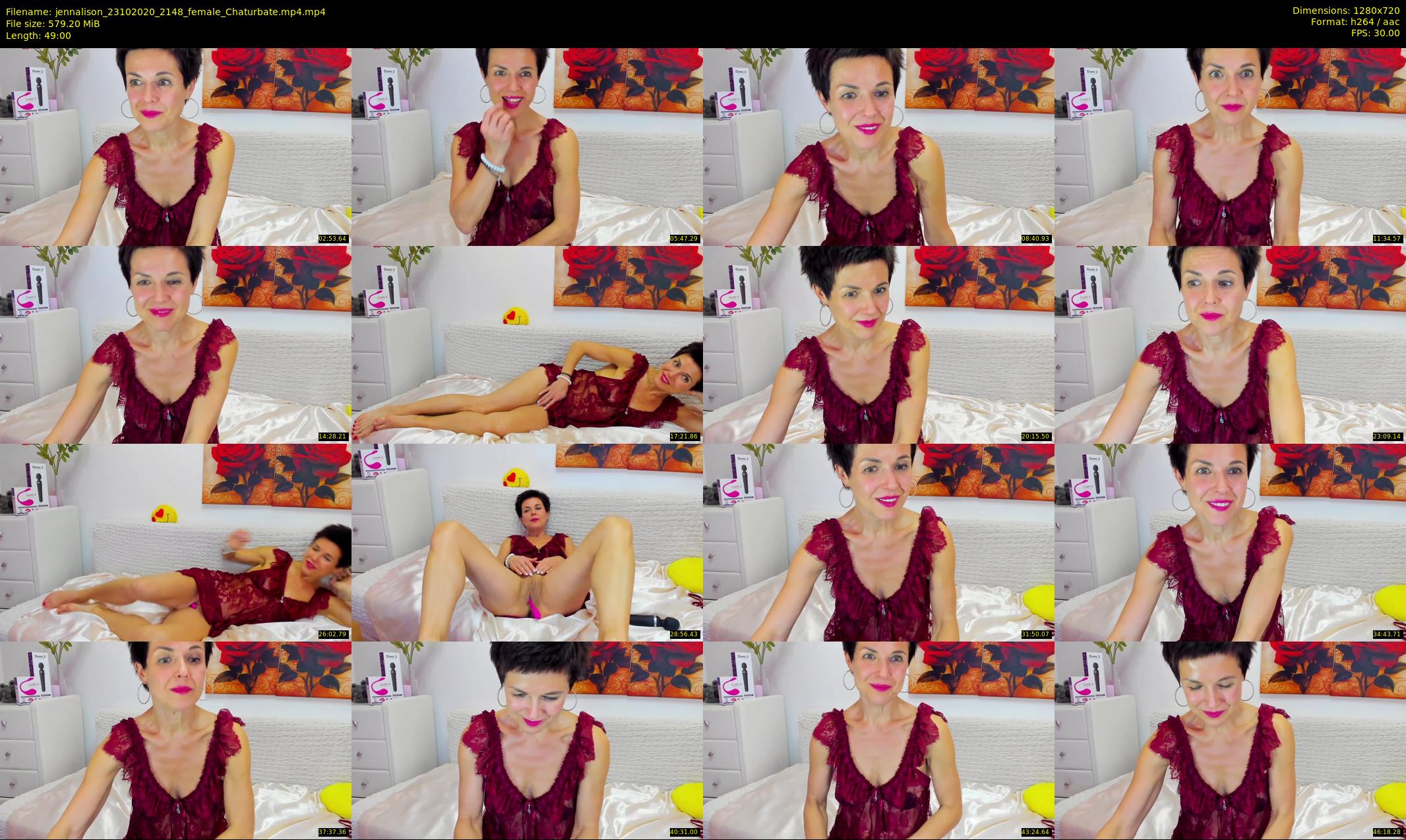 jennalison — 49 minute Chaturbate female cam show recording, 720p, Oct 23, 2020