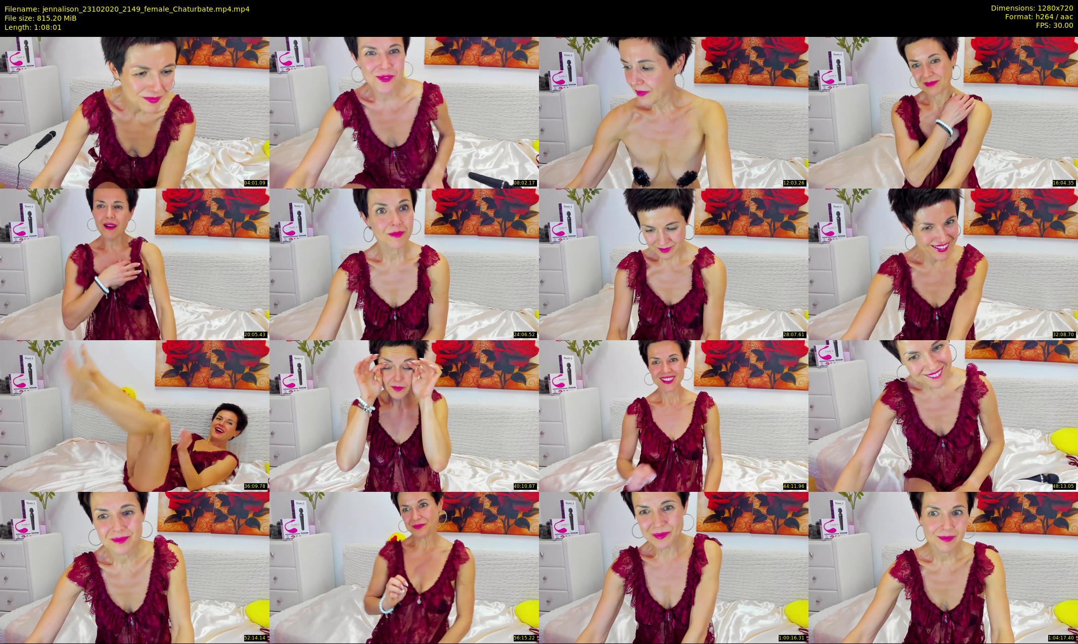 jennalison — 69 minute Chaturbate female cam show recording, 720p, Oct 23, 2020