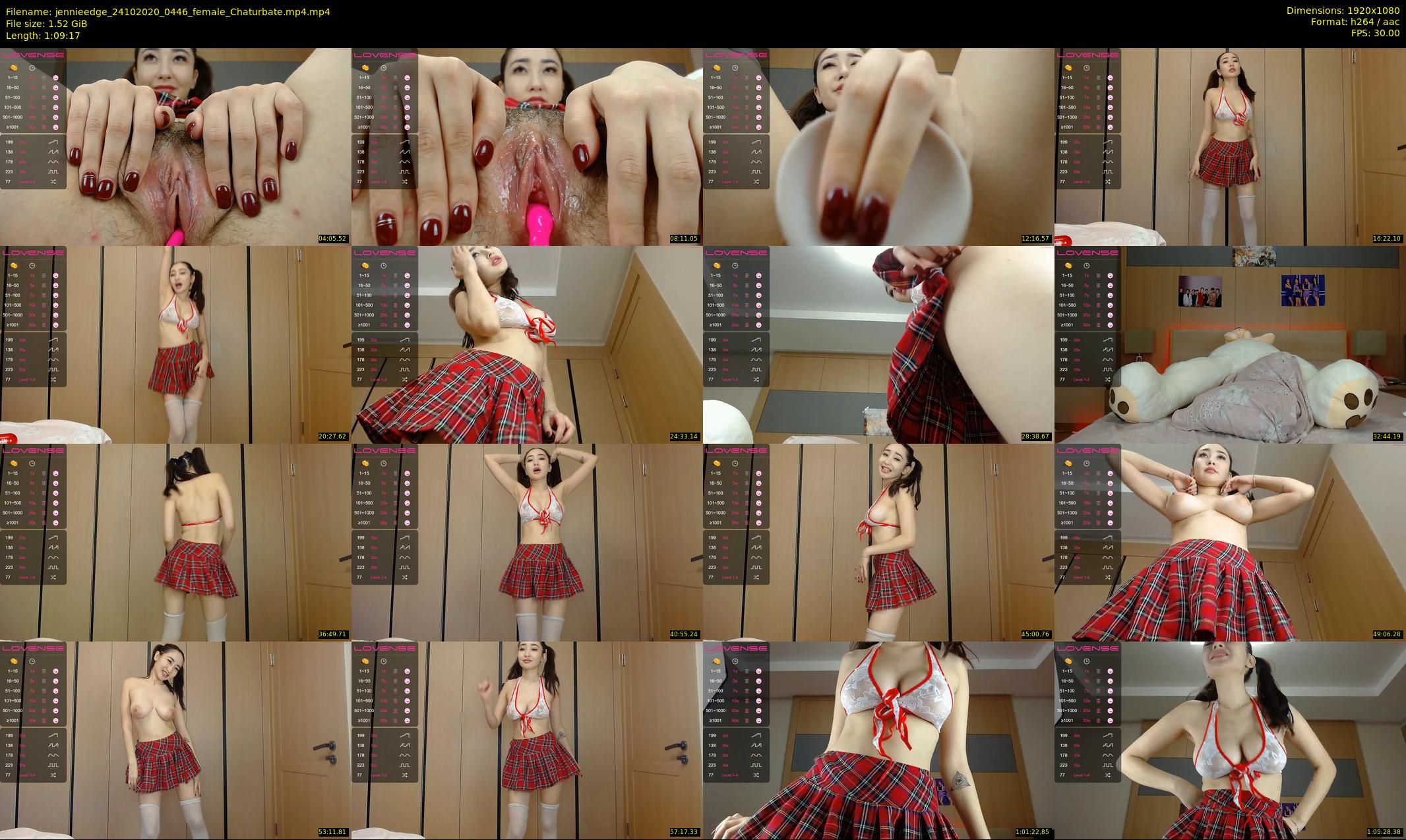 jennieedge — 70 minute Chaturbate female cam show recording, 1080p, Oct 24, 2020