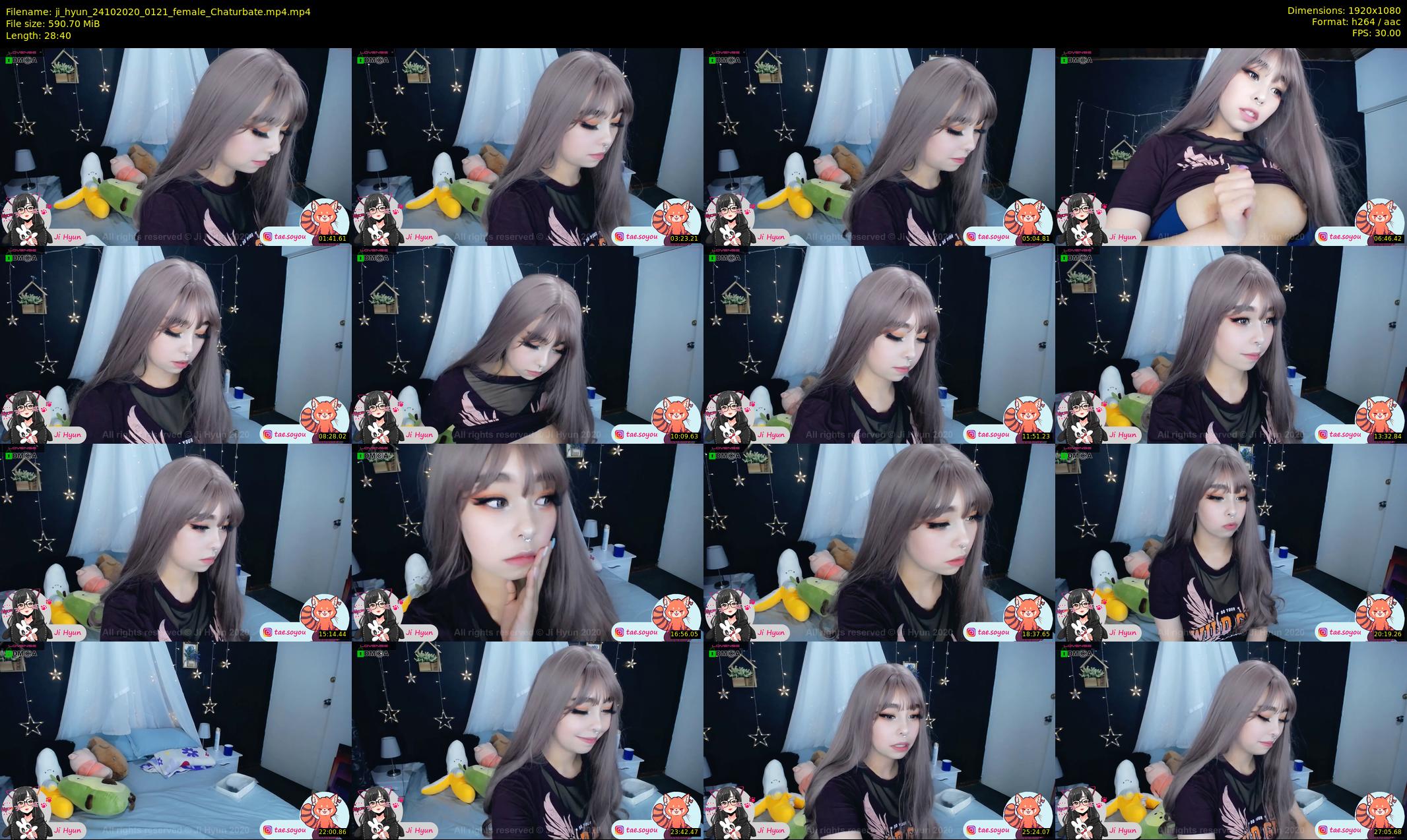 ji_hyun — 29 minute Chaturbate female cam show recording, 1080p, Oct 24, 2020