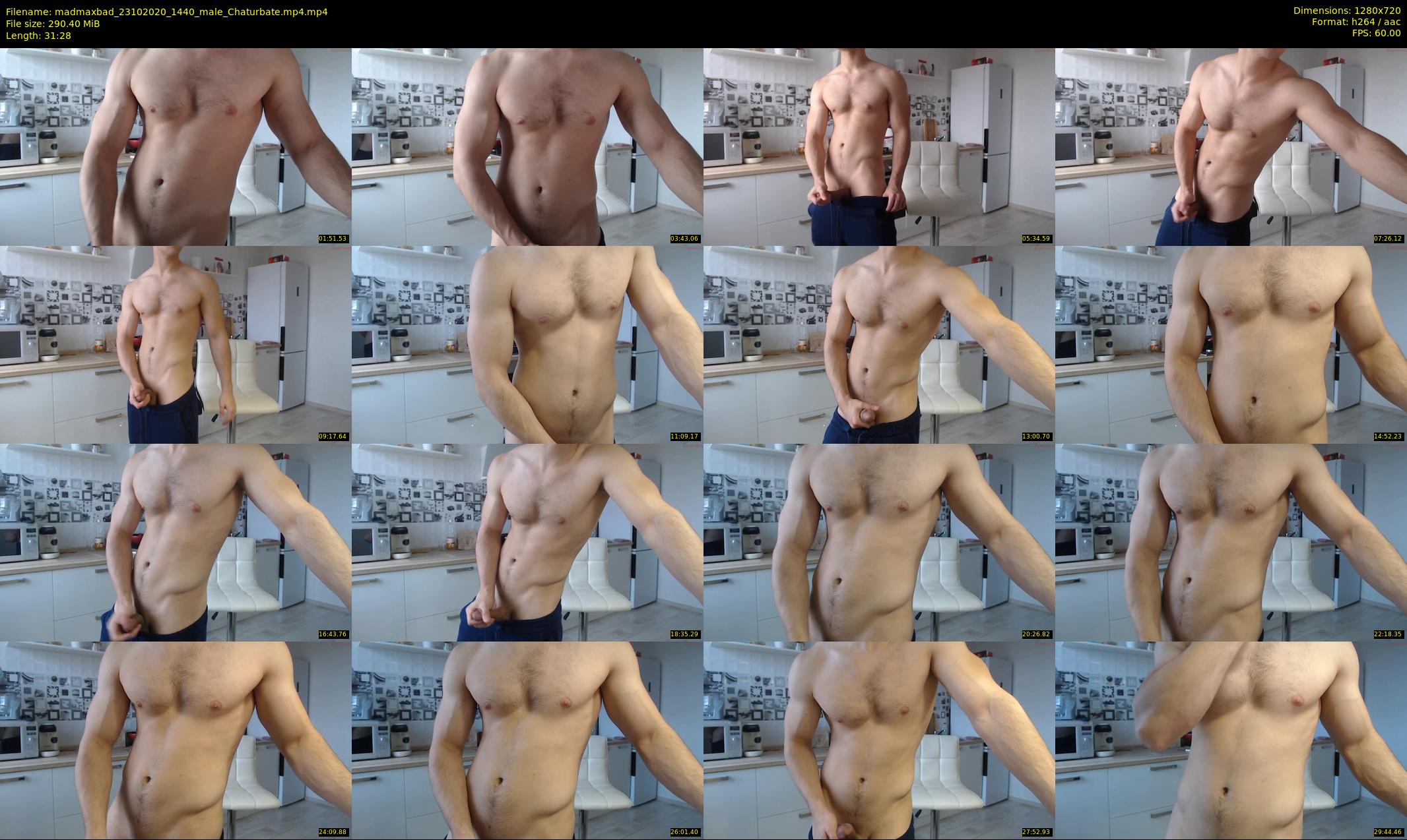 madmaxbad — 32 minute Chaturbate male cam show recording, 720p, Oct 23, 2020