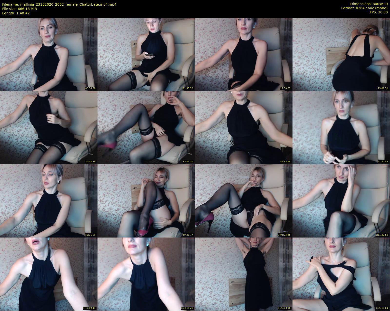 mallinia — 101 minute Chaturbate female cam show recording, 480p, Oct 23, 2020