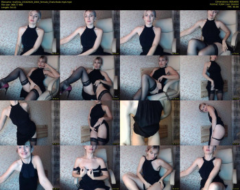 mallinia — 55 minute Chaturbate female cam show recording, 480p, Oct 23, 2020