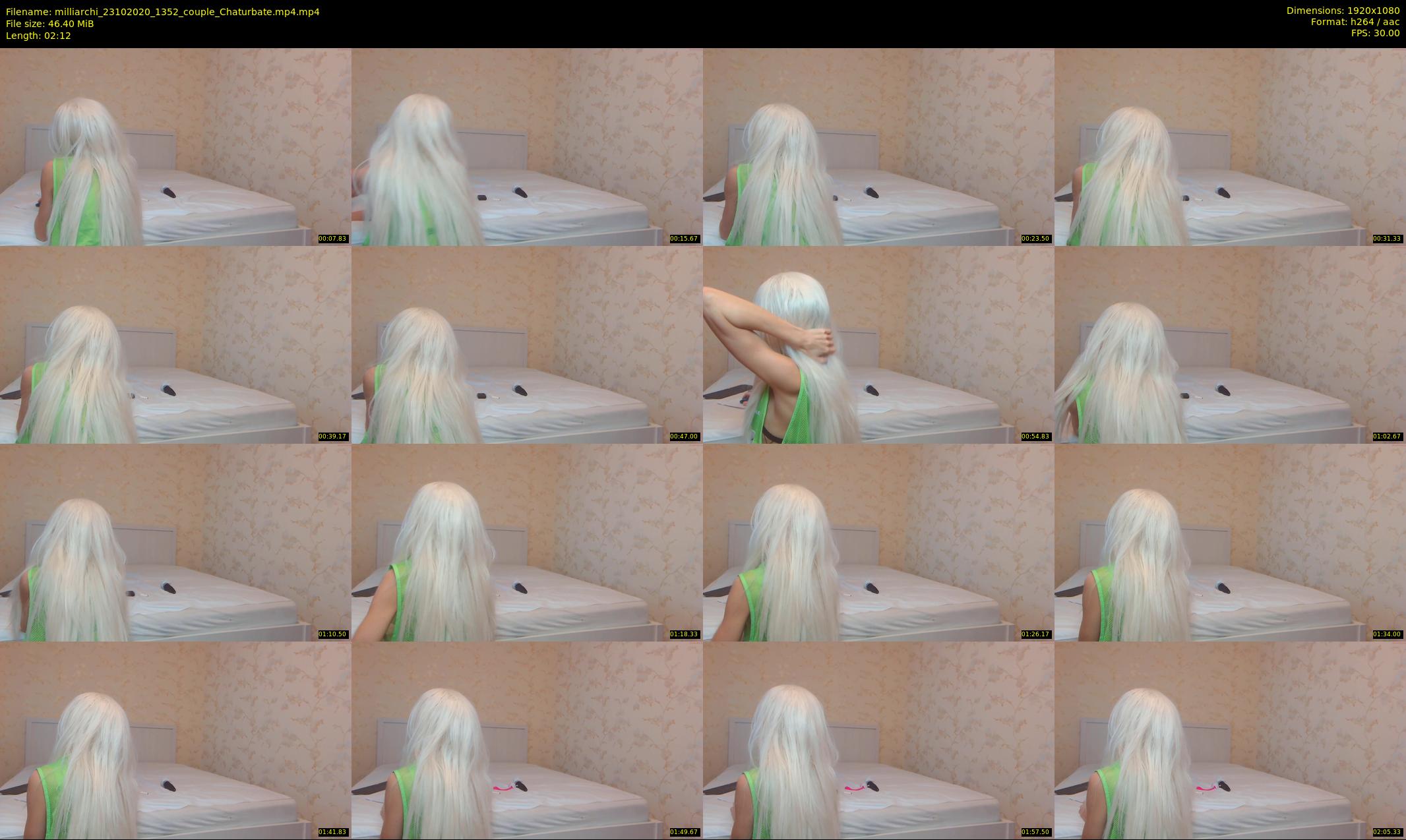 milliarchi — 3 minute Chaturbate couple cam show recording, 1080p, Oct 23, 2020