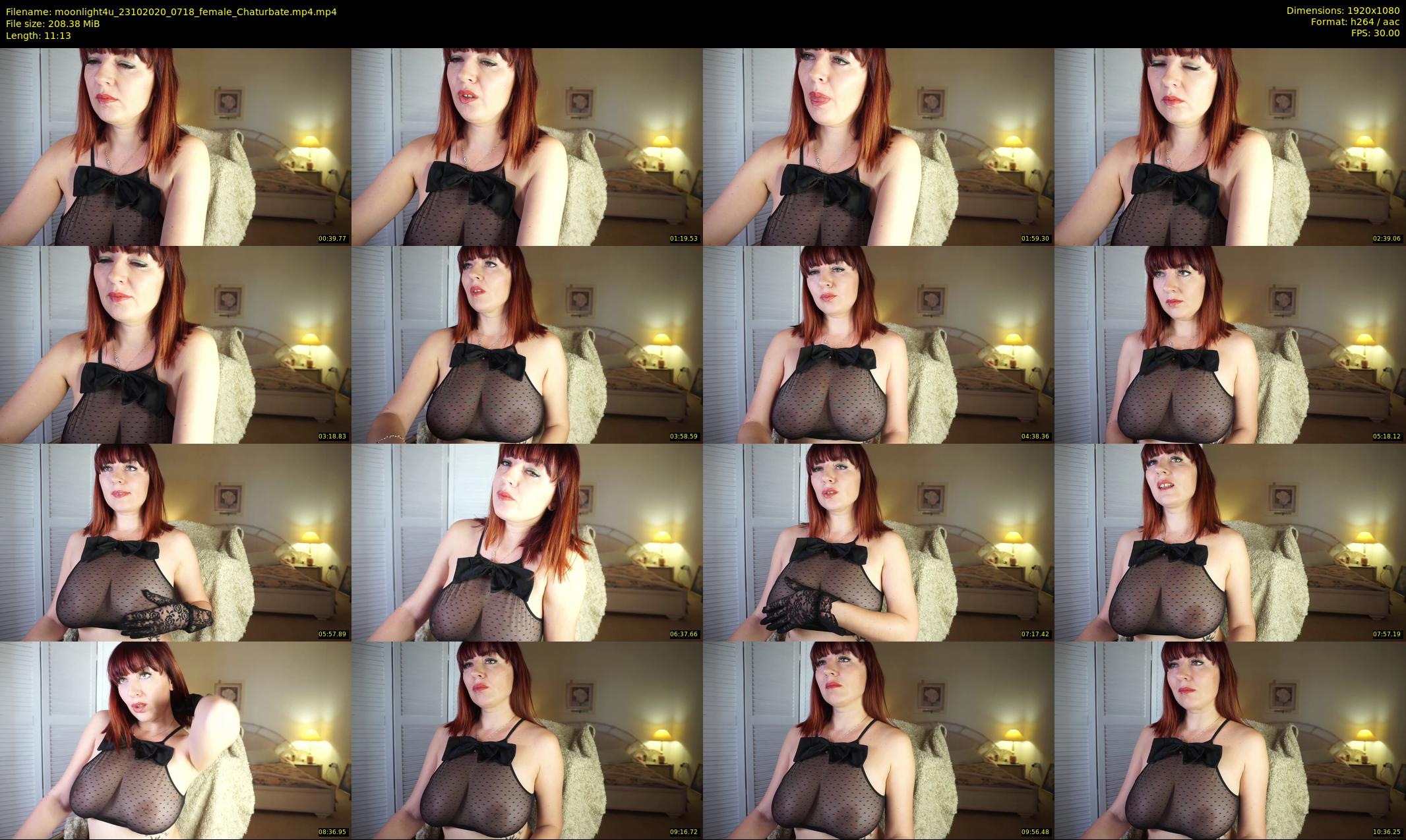 moonlight4u — 12 minute Chaturbate female cam show recording, 1080p, Oct 23, 2020