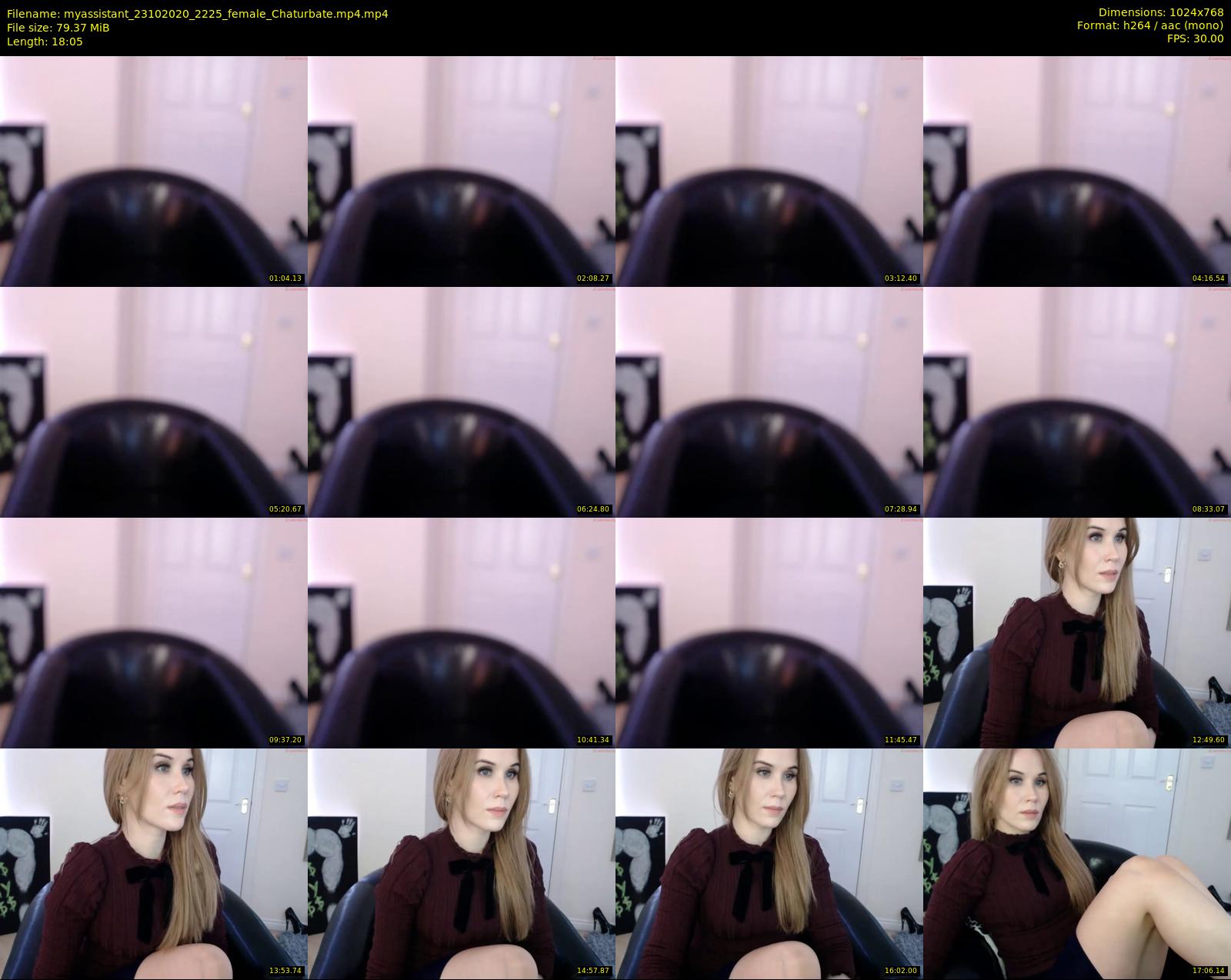 myassistant — 19 minute Chaturbate female cam show recording, 720p, Oct 23, 2020