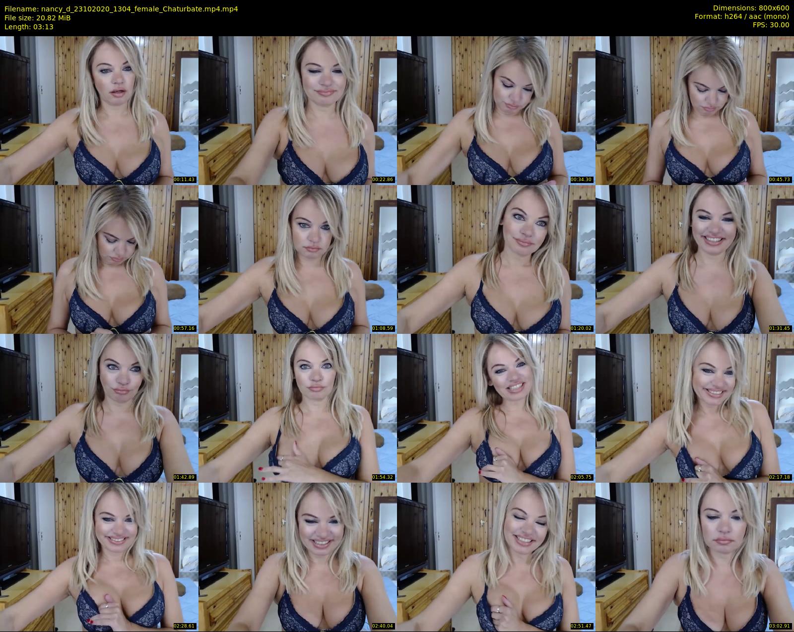 nancy_d — 4 minute Chaturbate female cam show recording, 480p, Oct 23, 2020