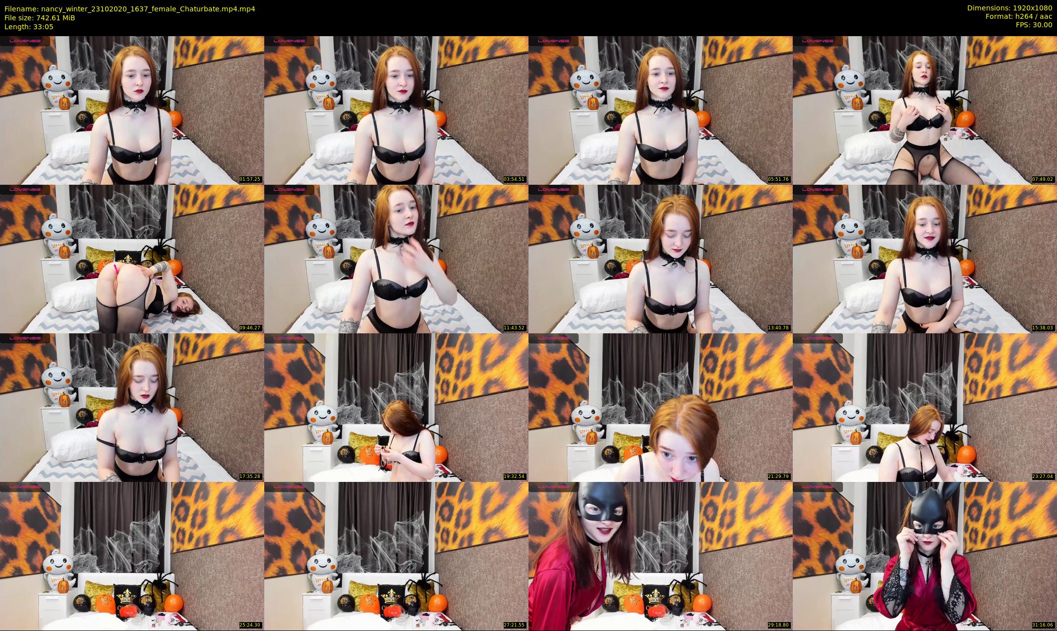 nancy_winter — 34 minute Chaturbate female cam show recording, 1080p, Oct 23, 2020