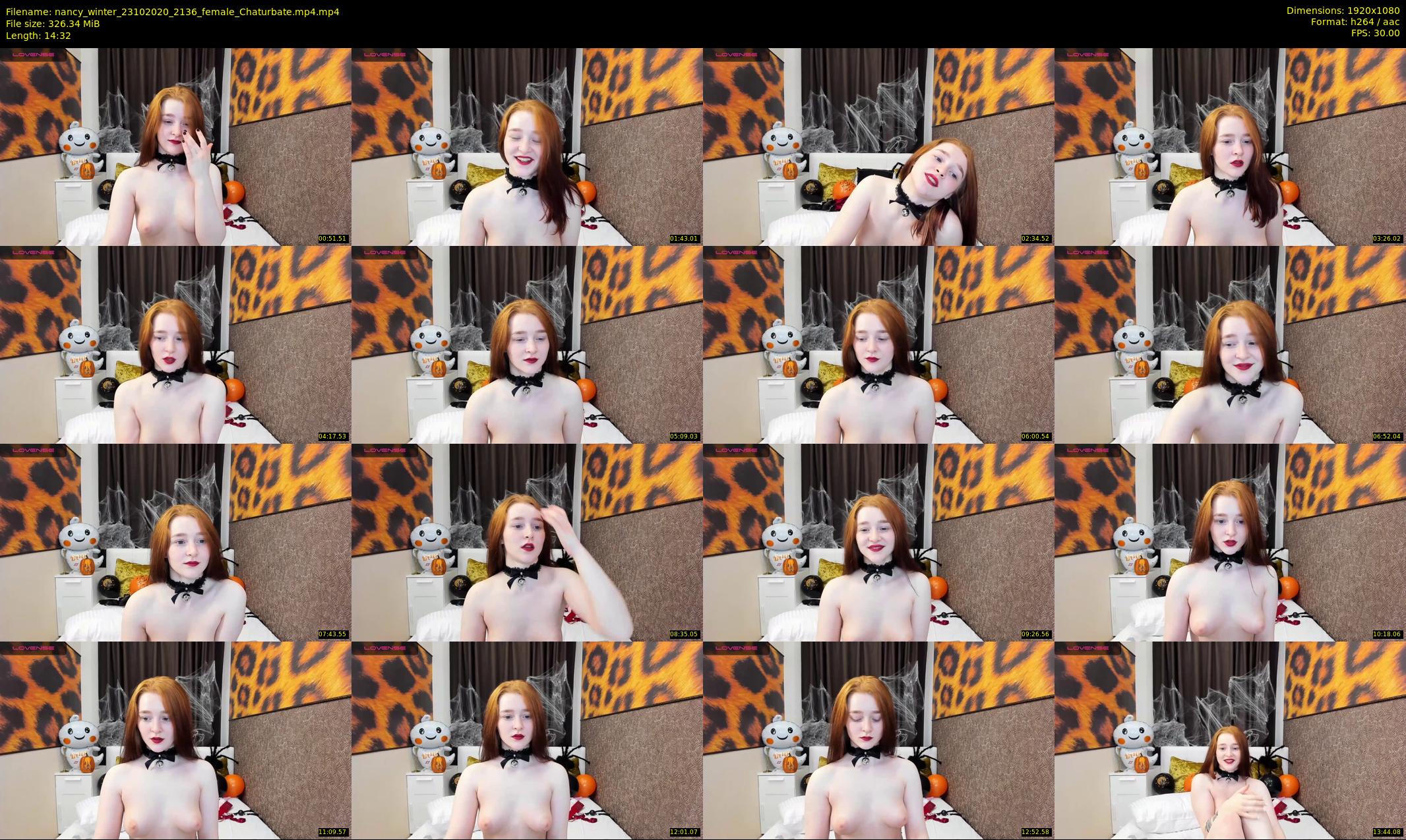 nancy_winter — 15 minute Chaturbate female cam show recording, 1080p, Oct 23, 2020