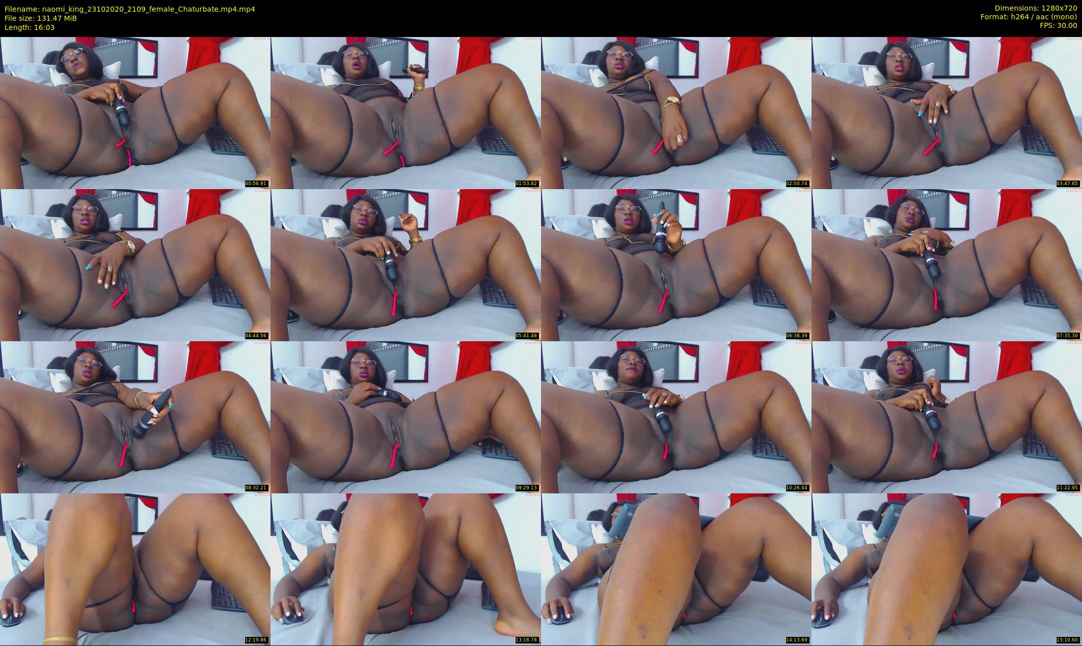 naomi_king — 17 minute Chaturbate female cam show recording, 720p, Oct 23, 2020