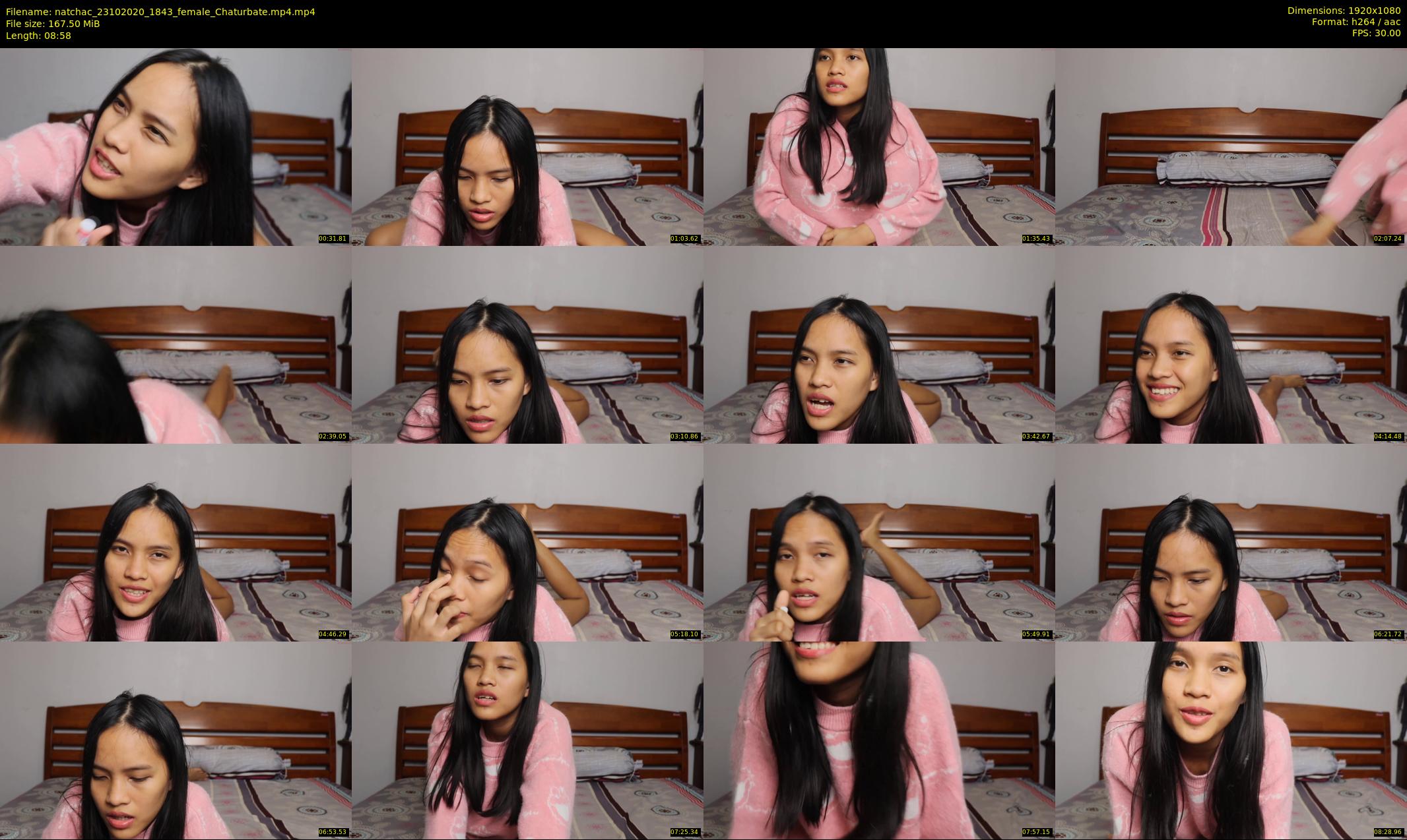 natchac — 9 minute Chaturbate female cam show recording, 1080p, Oct 23, 2020