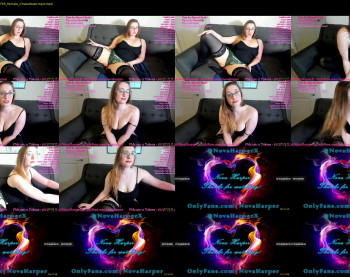 novaharper — 13 minute Chaturbate female cam show recording, 1080p, Oct 23, 2020