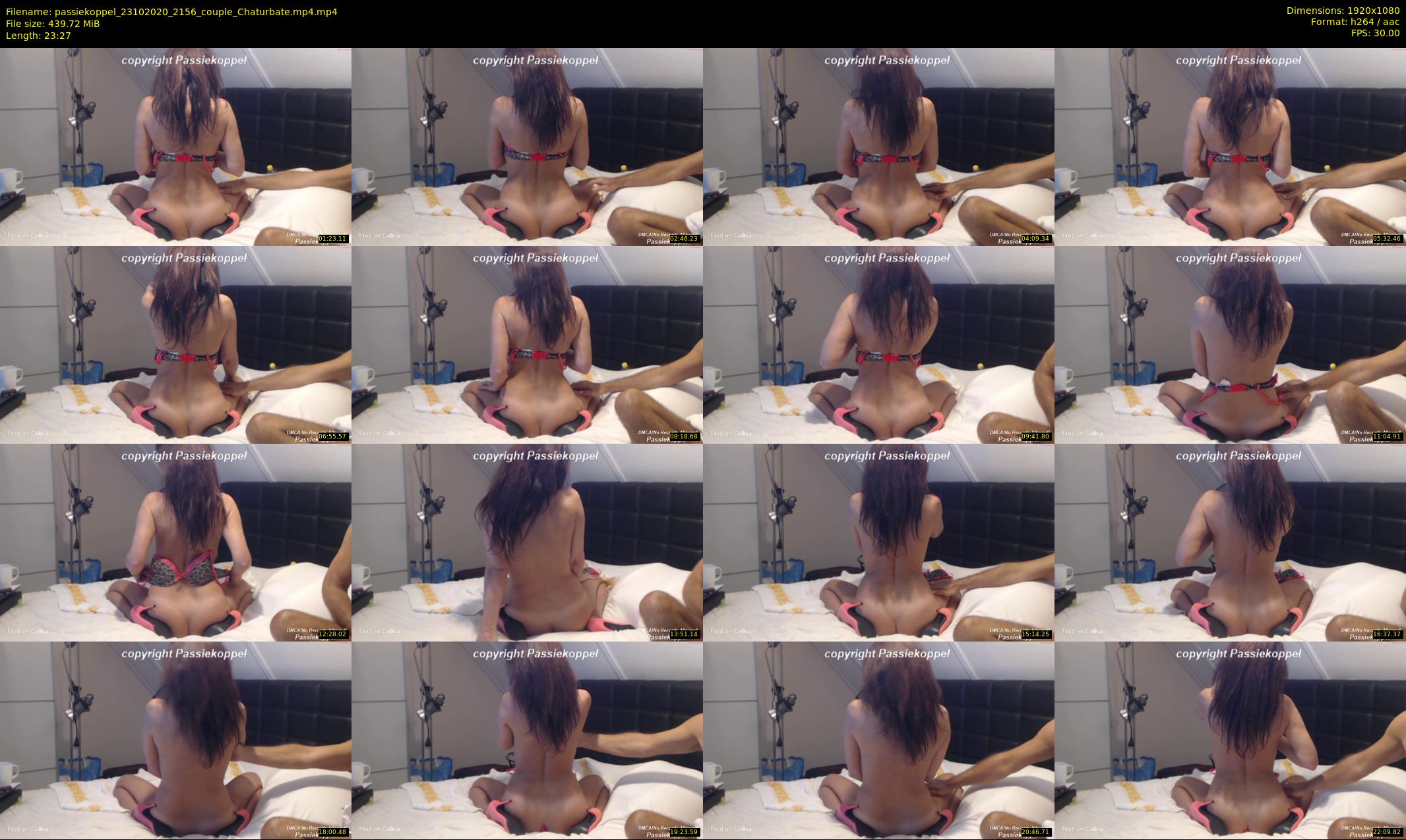 passiekoppel — 24 minute Chaturbate couple cam show recording, 1080p, Oct 23, 2020